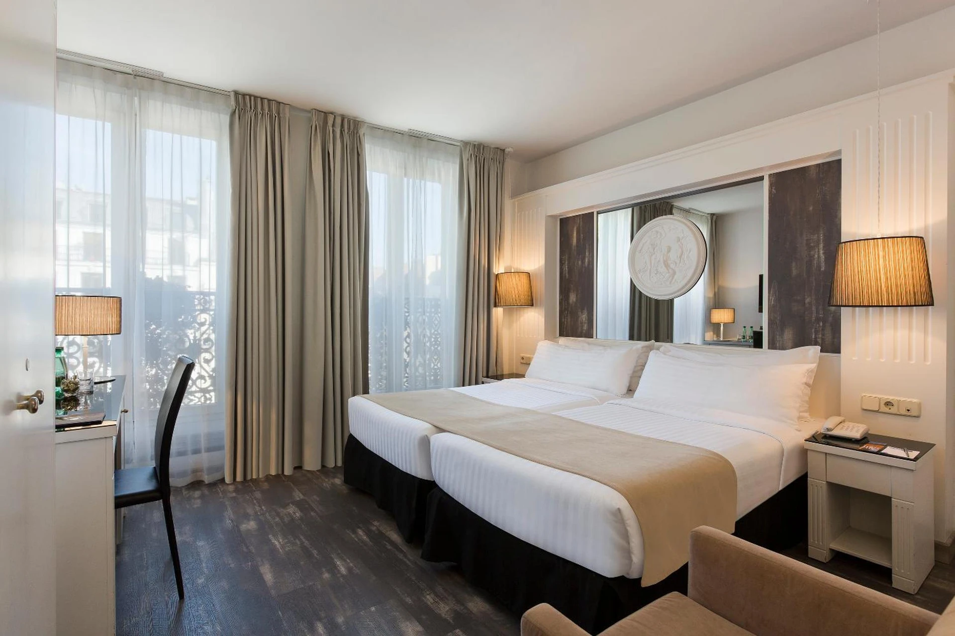 Chambre disponible pour un séminaire d'entreprise à Hotel Paris Opera Affiliated by Meliá - Paris