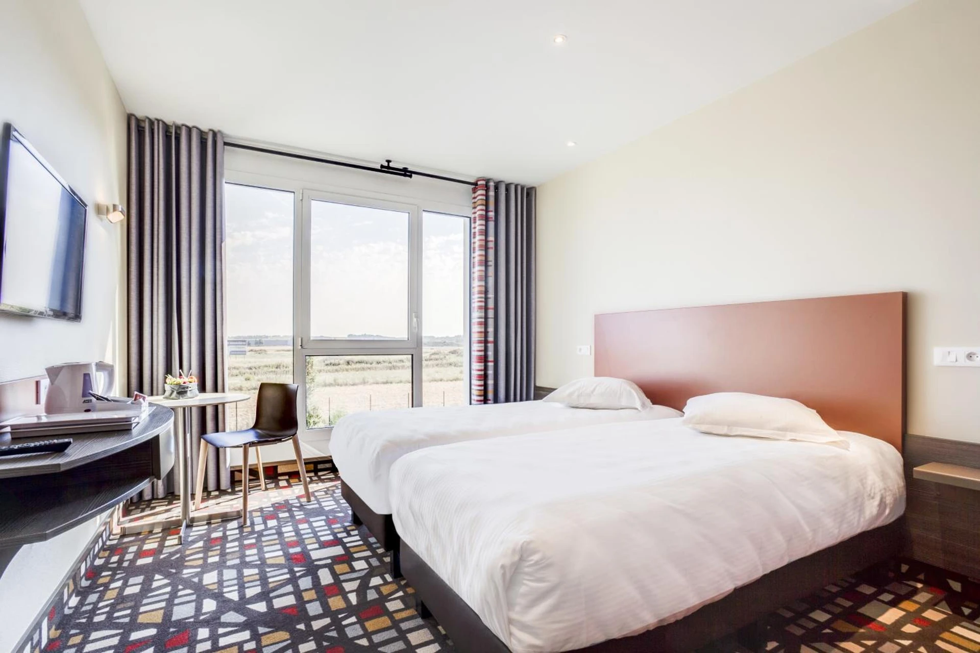 Chambre disponible pour un séminaire d'entreprise à Hotel ParKest - Genas