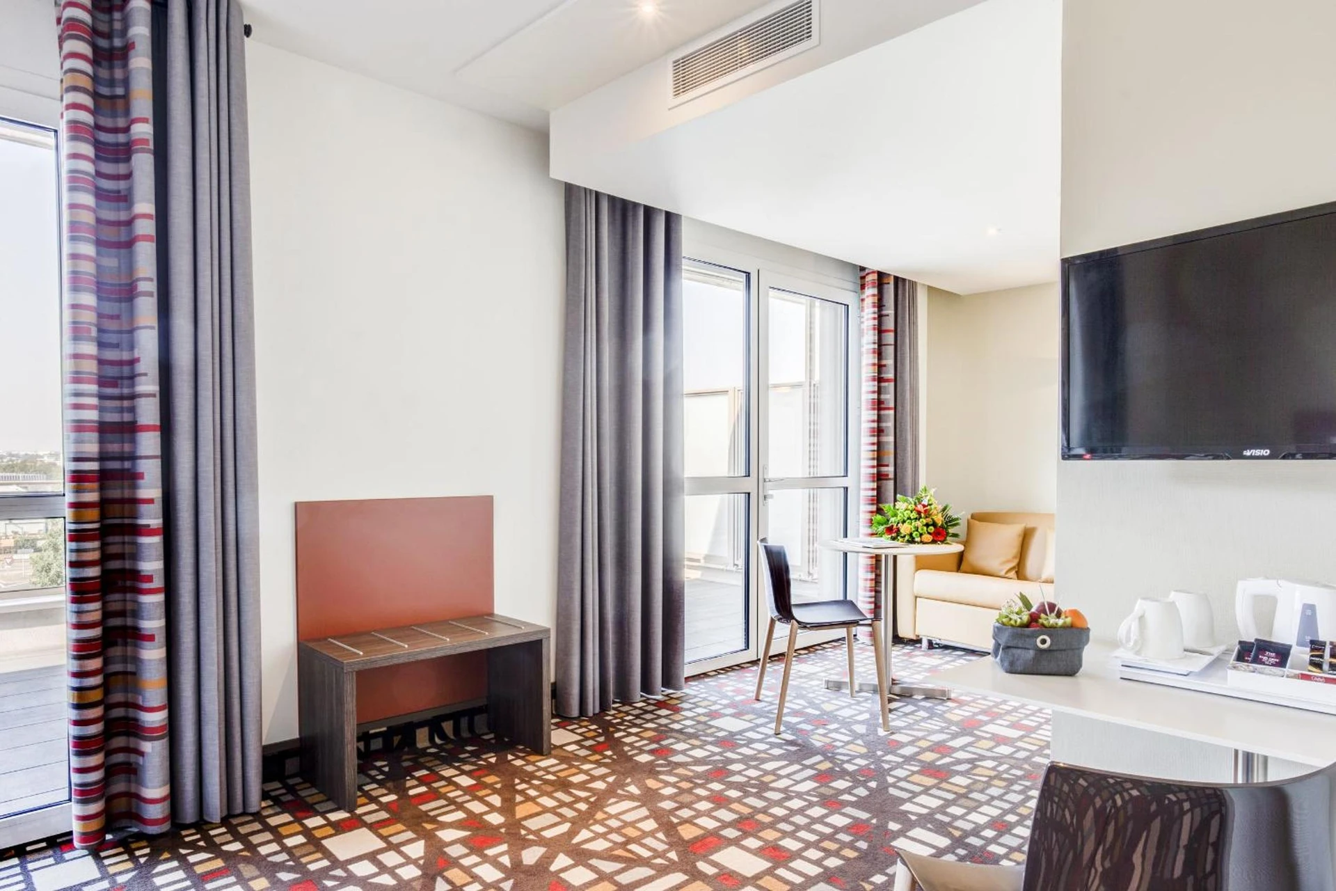 Chambre disponible pour un séminaire d'entreprise à Hotel ParKest - Genas