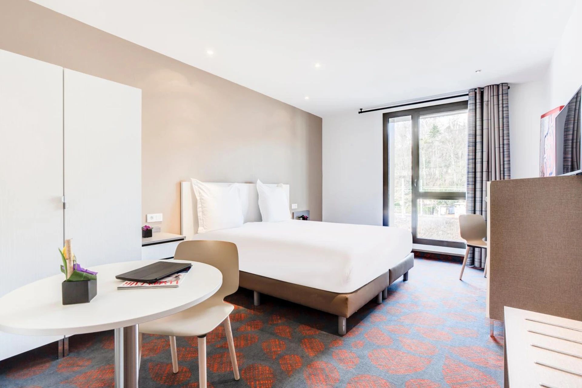 Chambre disponible pour un séminaire d'entreprise à Hotel ParkSaône - Lyon