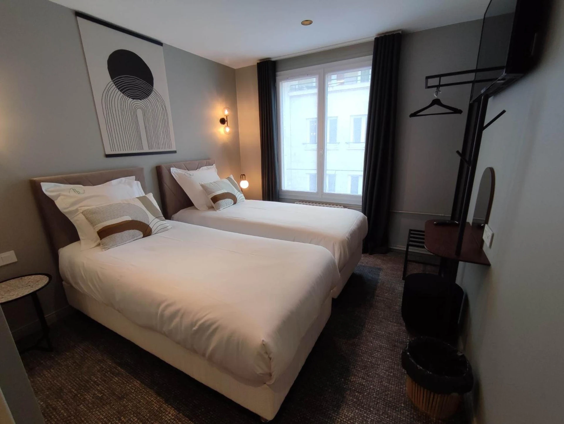 Chambre disponible pour un séminaire d'entreprise à Hôtel Paulette Rouen Centre Cathédrale - Rouen