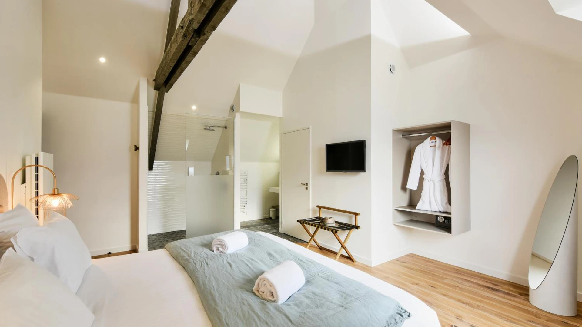 Chambre disponible pour un séminaire d'entreprise à Pavillon de la plage - Trébeurden