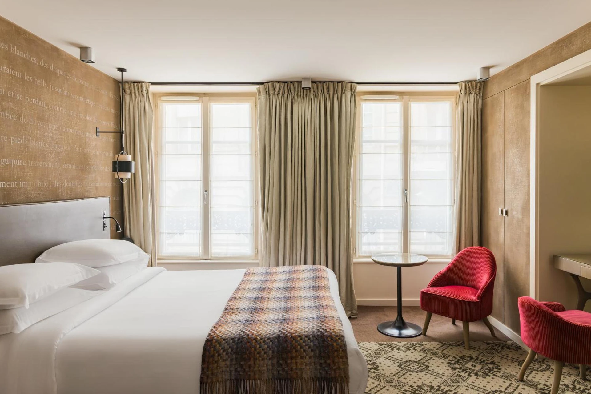 Chambre disponible pour un séminaire d'entreprise à Le Pavillon des Lettres - Paris