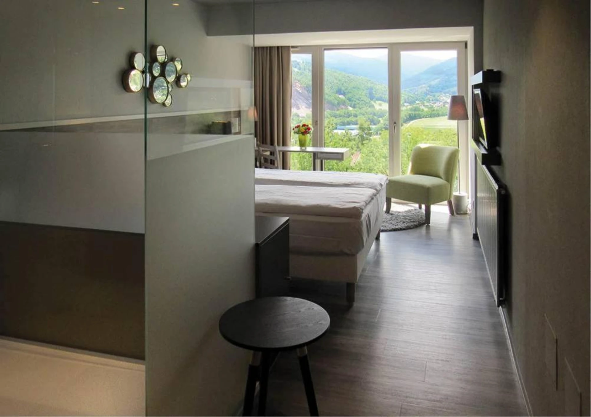 Chambre disponible pour un séminaire d'entreprise à Hotel Restaurant Perle Des Vosges - Muhlbach-sur-Munster