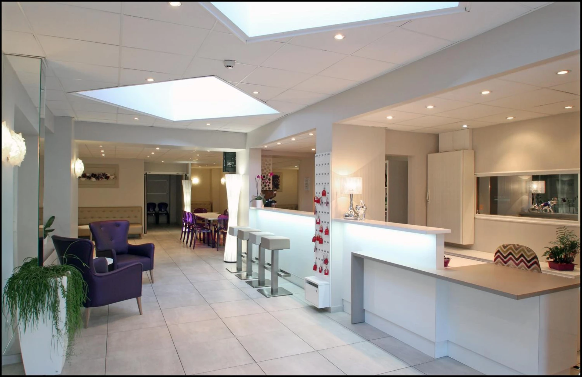 Ambiance de travail pour séminaire d'entreprise à Hôtel Peyramale - Lourdes