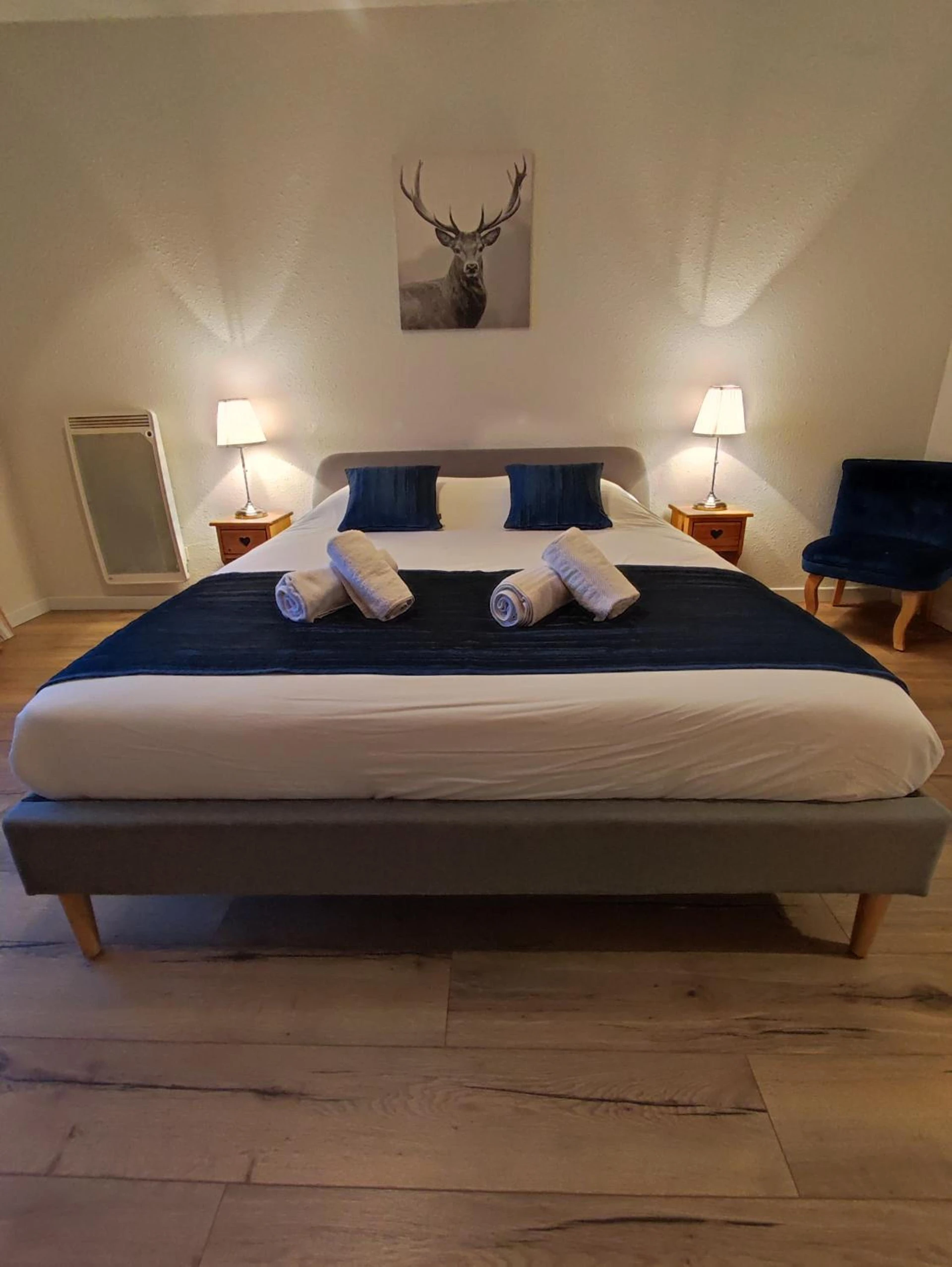 Chambre disponible pour un séminaire d'entreprise à Hotel Plein Soleil - Allos