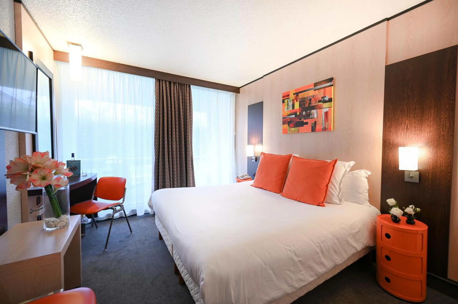 Chambre disponible pour un séminaire d'entreprise à Hôtel Point France - Arcachon