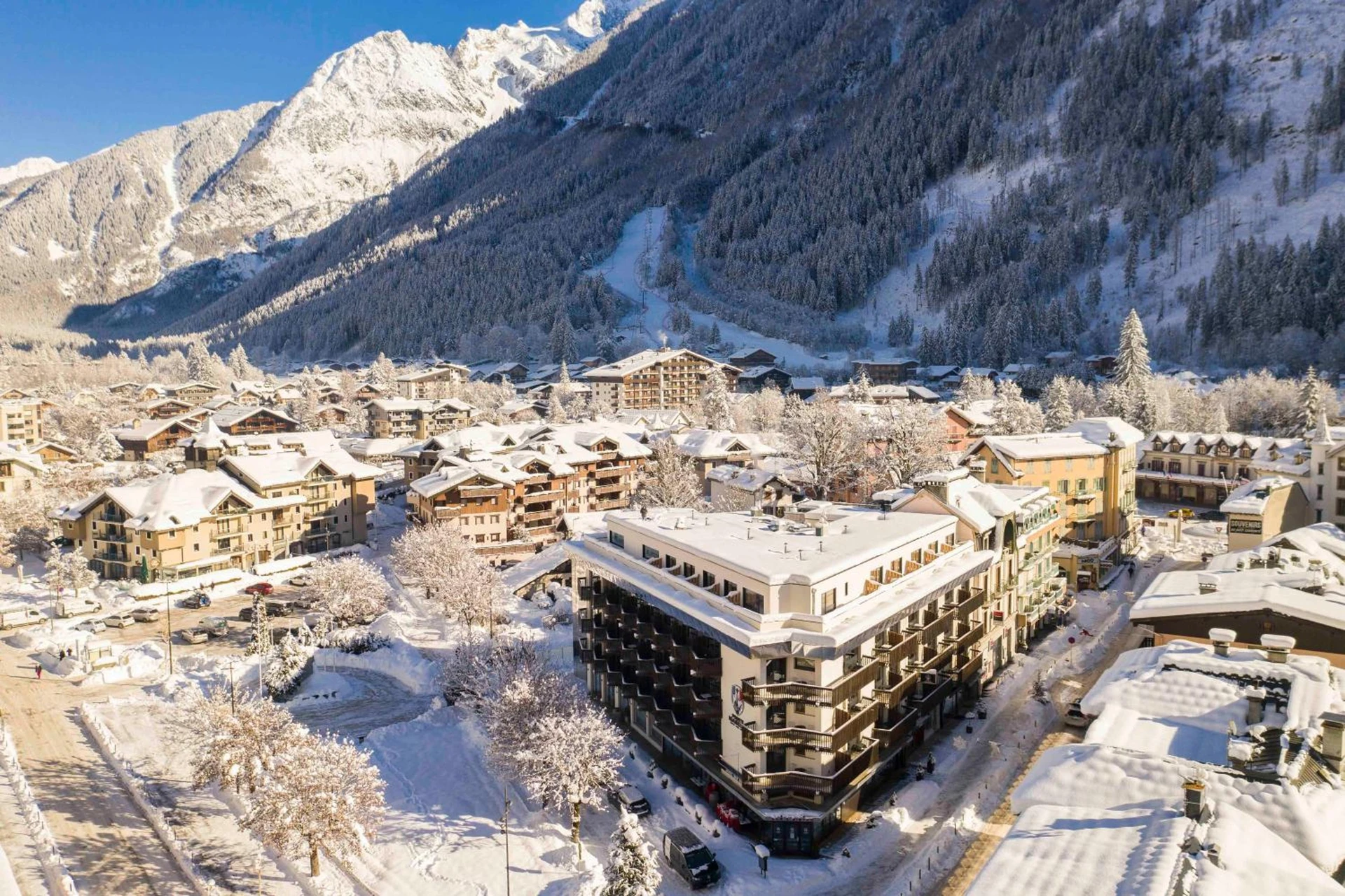 Ambiance de travail pour séminaire d'entreprise à Pointe Isabelle - Chamonix-Mont-Blanc
