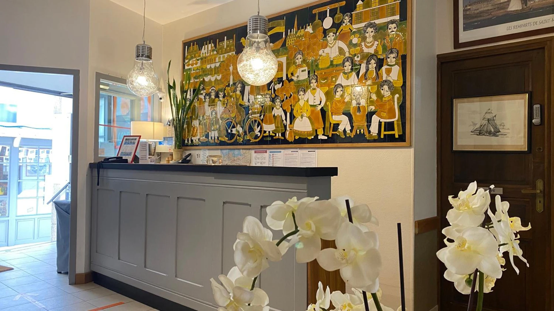 Lieu convivial pour un séminaire d'entreprise à Hôtel La Porte Saint Pierre-Logis Hôtel Intra Muros - Saint-Malo - En savoir plus 