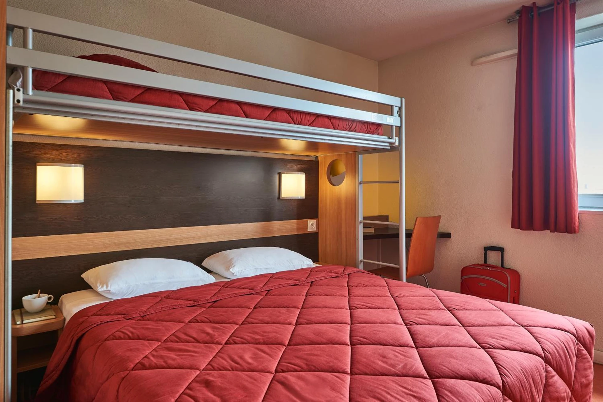 Chambre disponible pour un séminaire d'entreprise à Premiere Classe Le Mans Ouest Universite - Le Mans