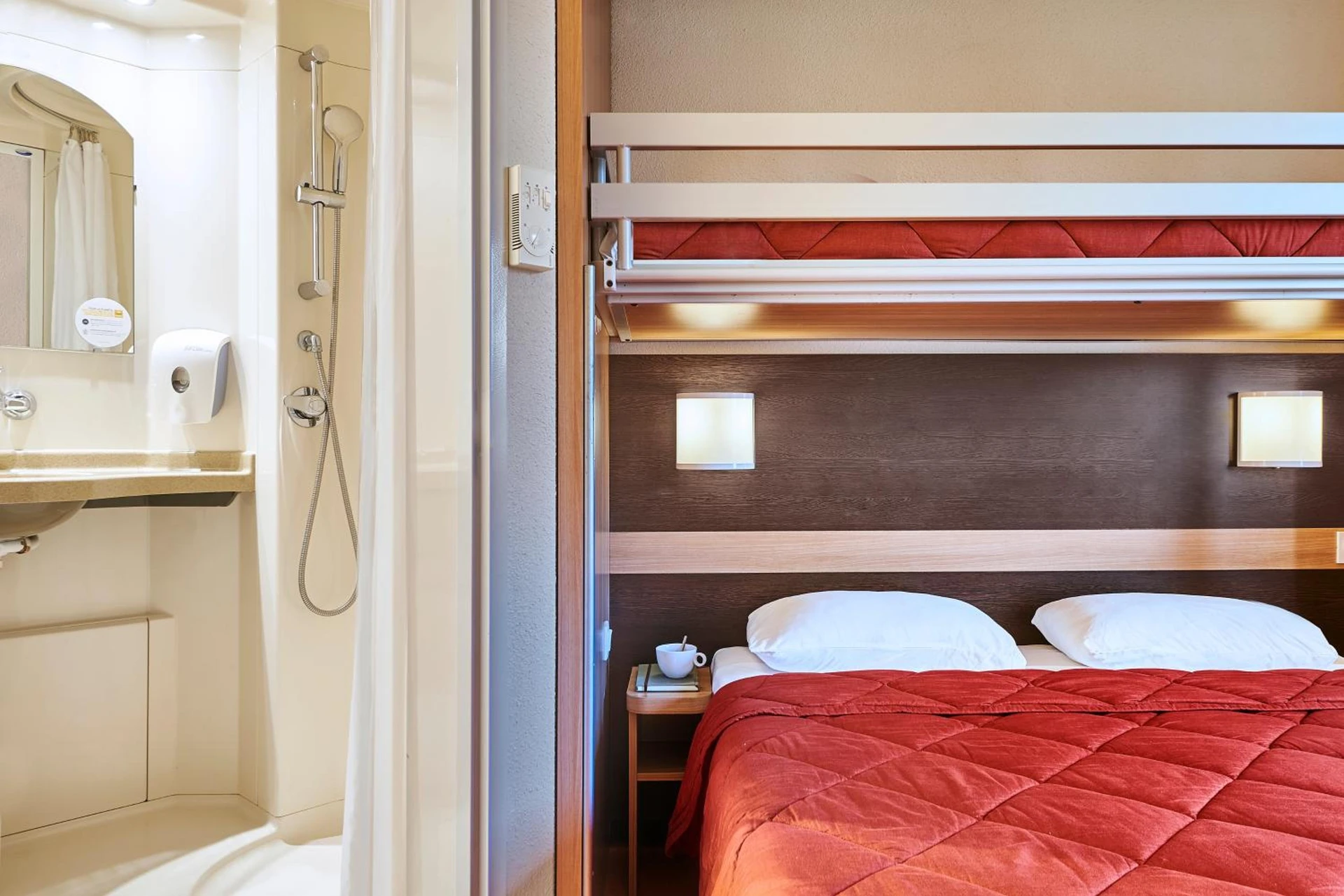 Chambre disponible pour un séminaire d'entreprise à Premiere Classe Le Mans Ouest Universite - Le Mans