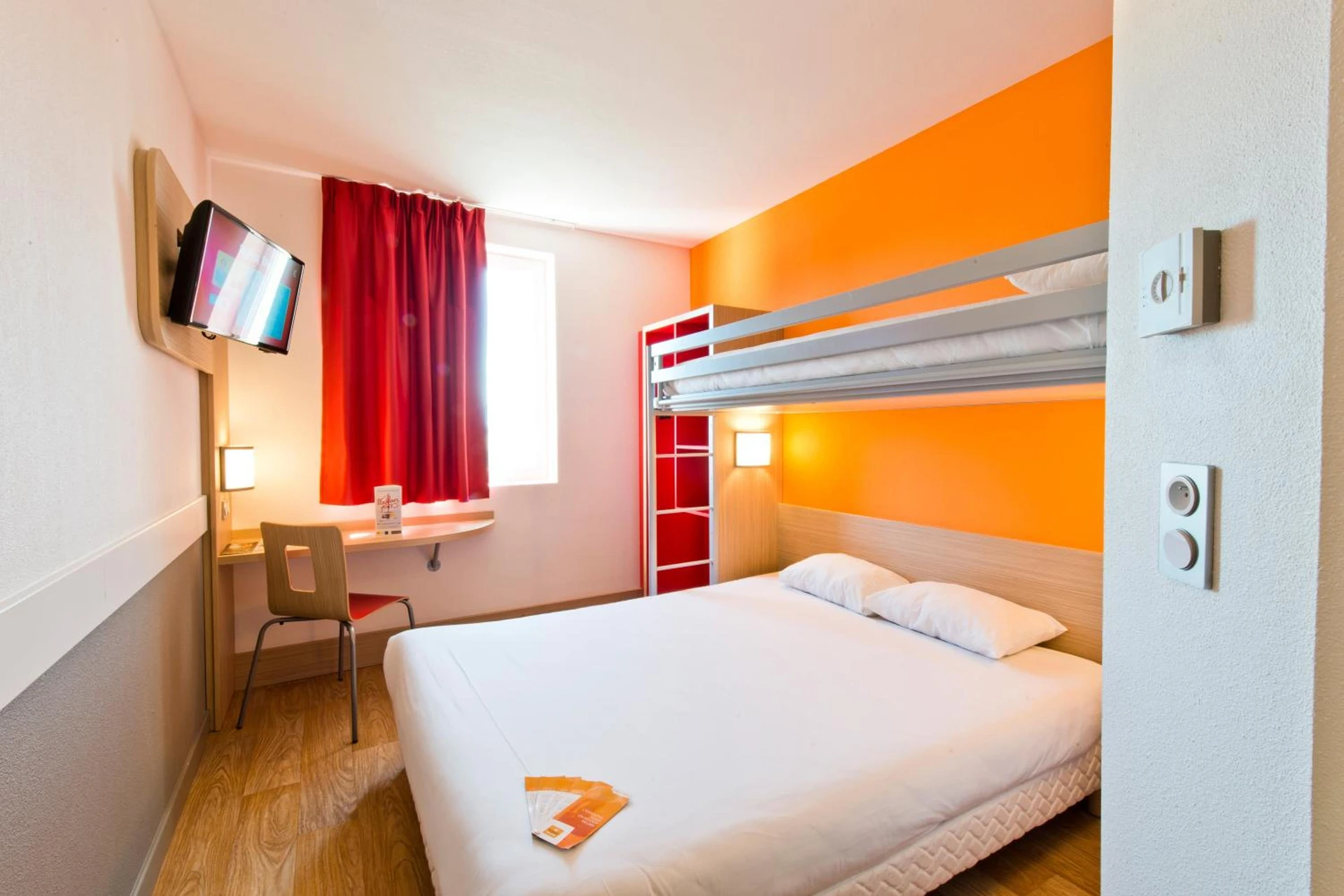 Chambre disponible pour un séminaire d'entreprise à Premiere Classe Sens Nord- Saint Clément - Sens