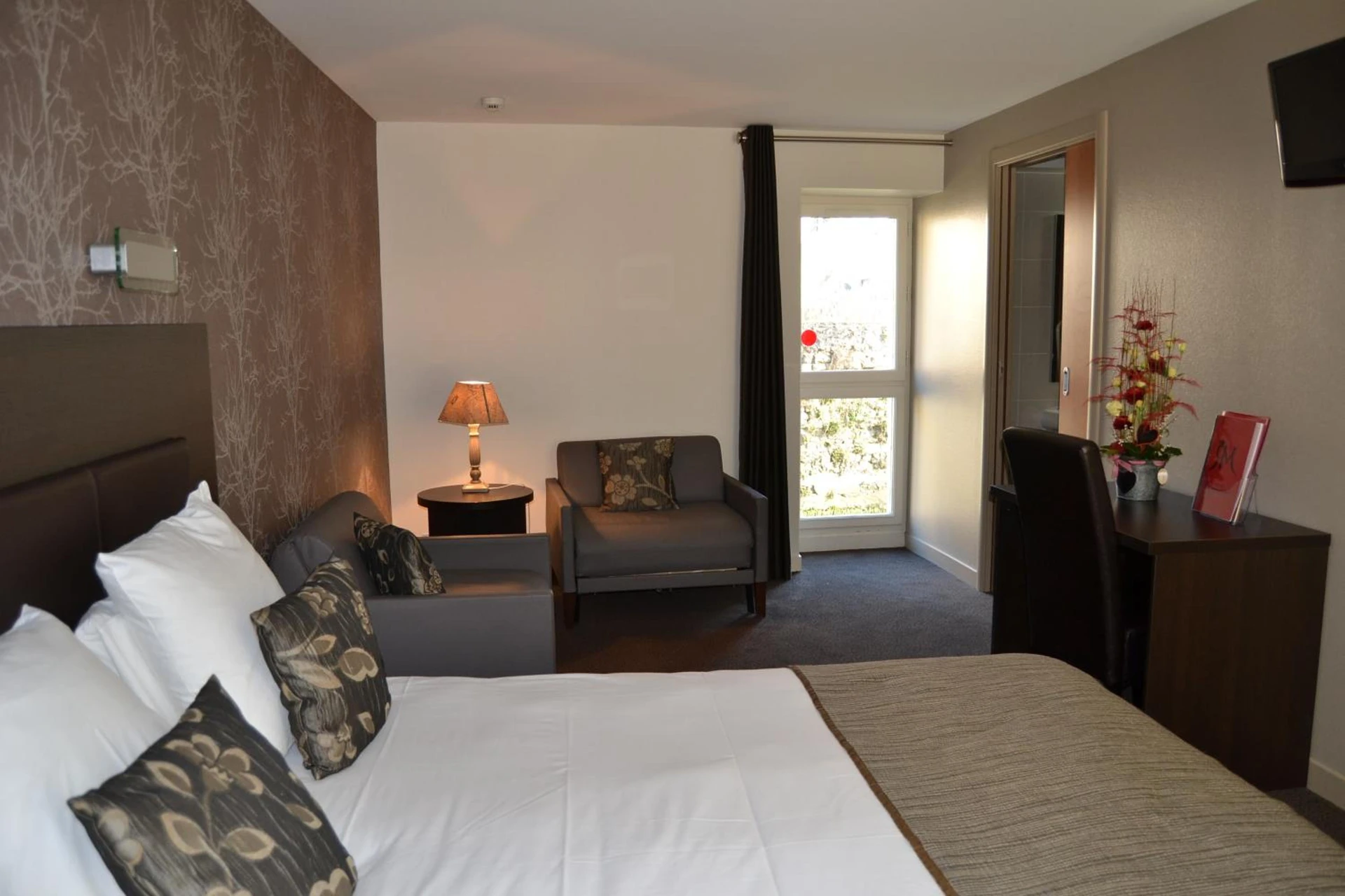 Chambre disponible pour un séminaire d'entreprise à Hotel Reine Mathilde - Bayeux