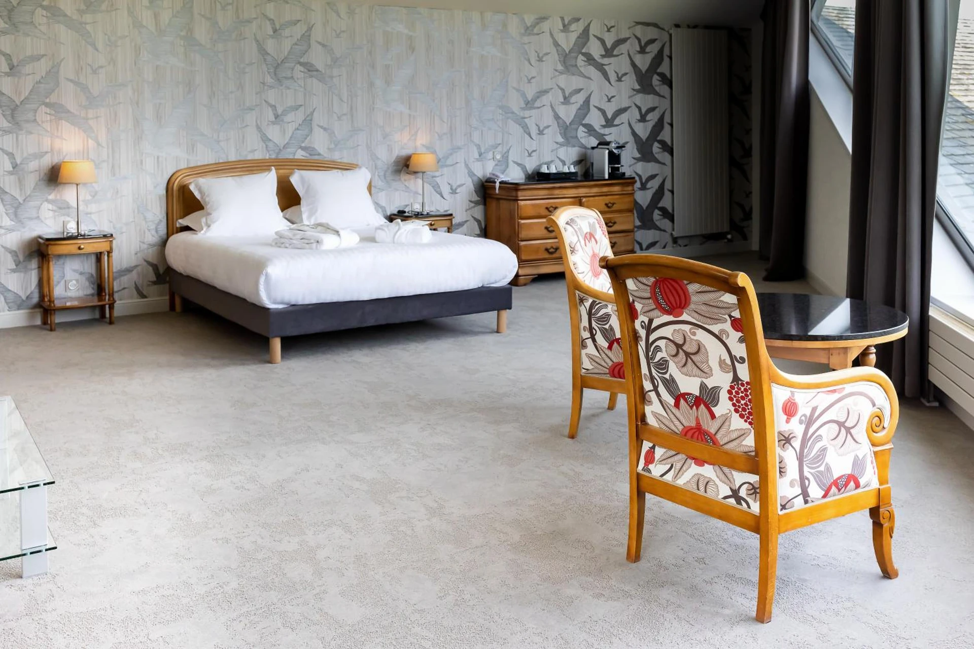 Chambre disponible pour un séminaire d'entreprise à Le Relais Saint Michel - Le Mont-Saint-Michel