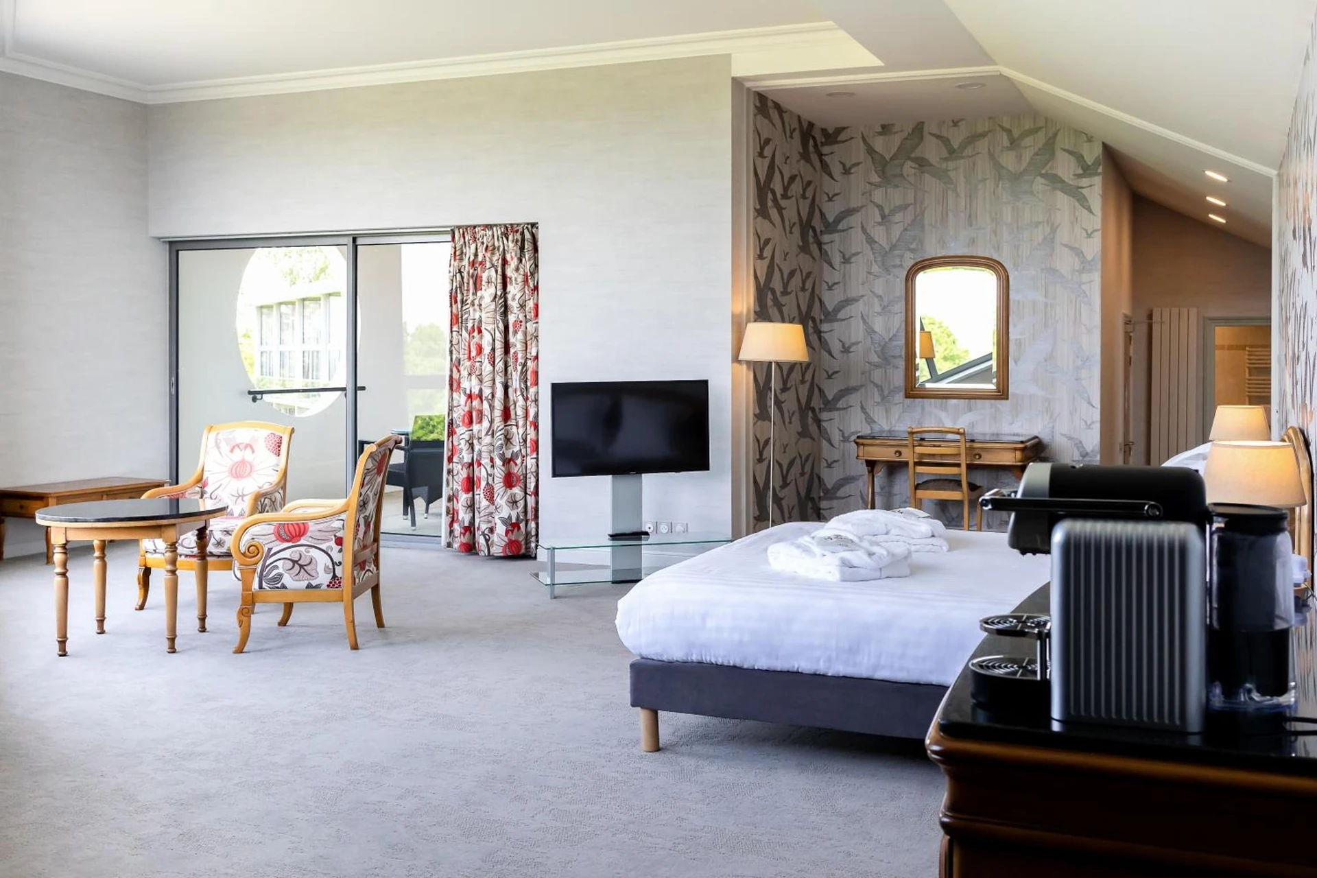 Magnifique chambre pour un séminaire d'entreprise à Le Relais Saint Michel - Le Mont-Saint-Michel