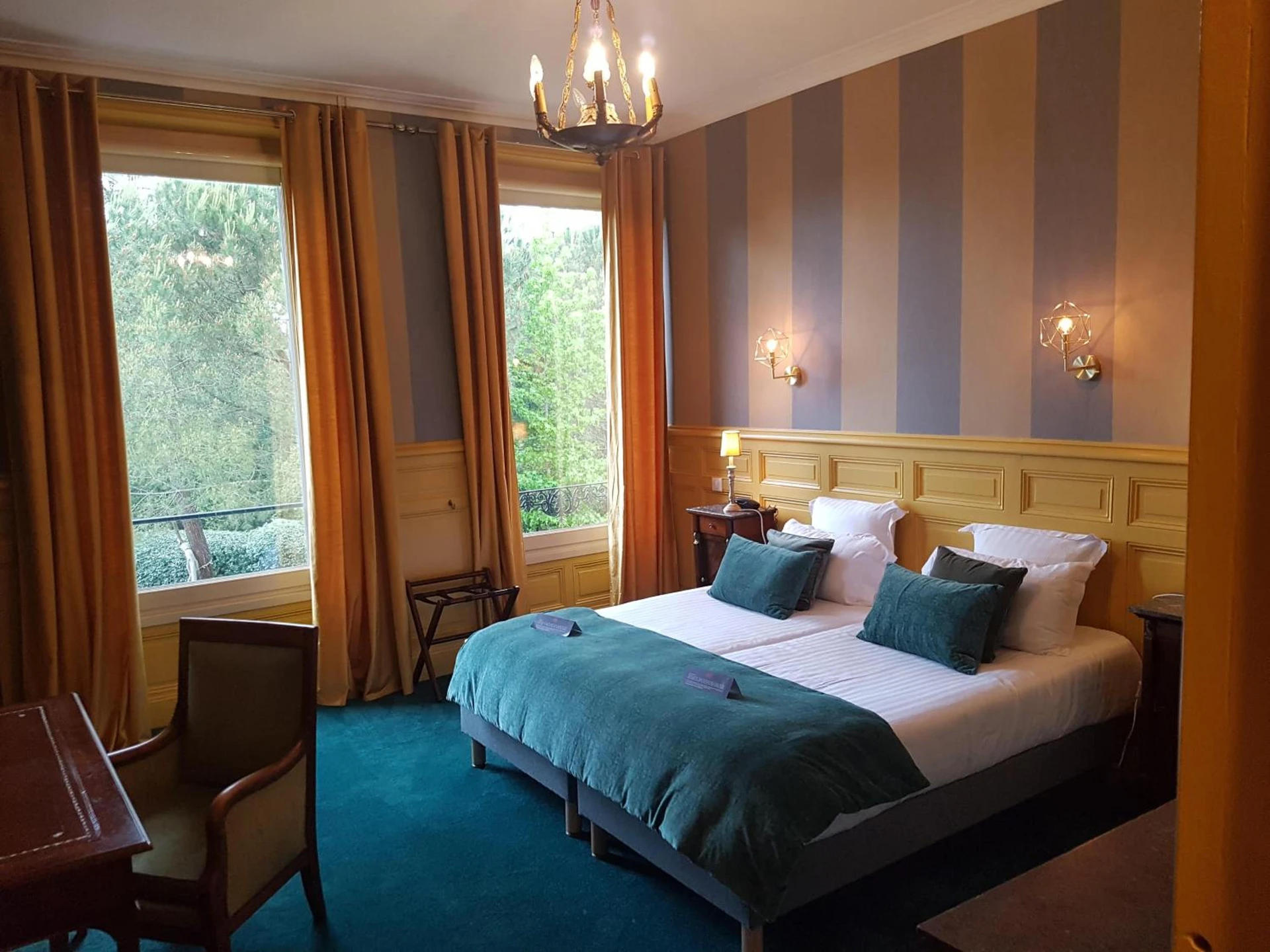 Chambre disponible pour un séminaire d'entreprise à Hôtel The Originals Résidence de Rohan (EX RELAIS DU SILENCE) - Vaux-sur-Mer