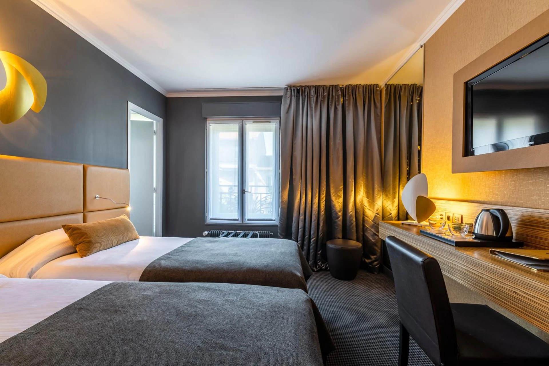 Chambre disponible pour un séminaire d'entreprise à Hotel Residence Europe & Spa - Clichy