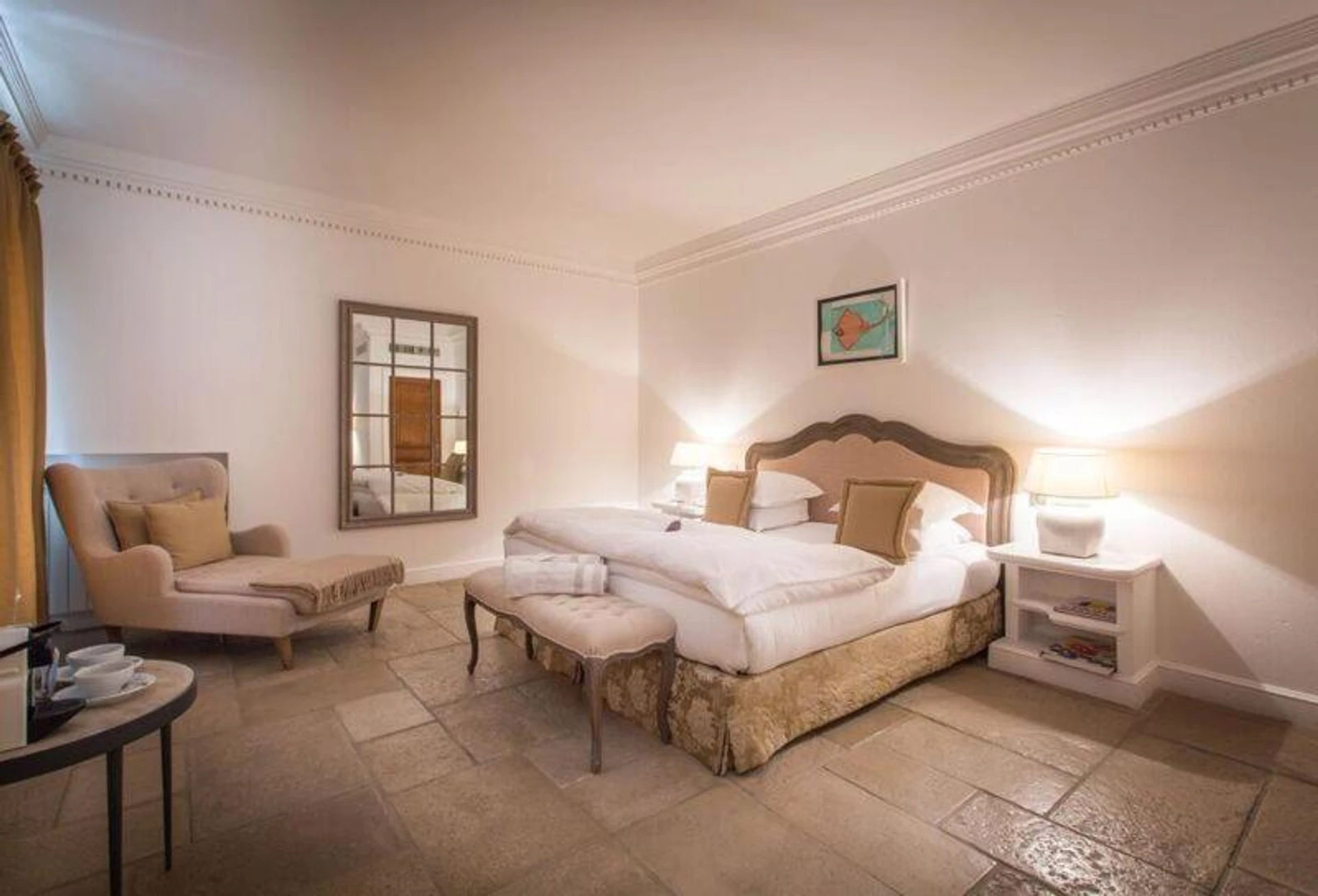 Chambre disponible pour un séminaire d'entreprise à Hôtel & Restaurant Alain Llorca - La Colle-sur-Loup