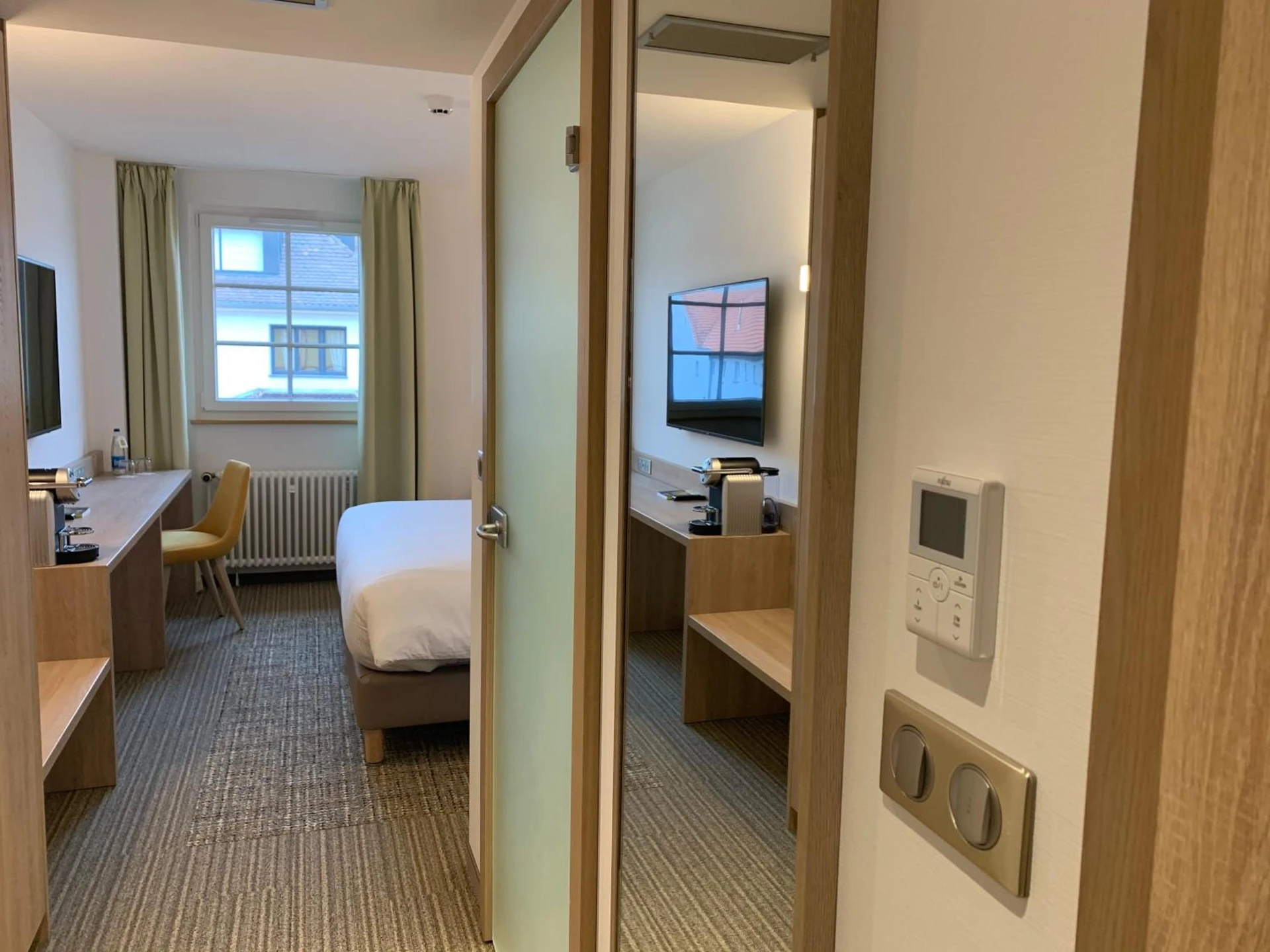 Chambre disponible pour un séminaire d'entreprise à Hôtel Restaurant Au Boeuf - Blaesheim
