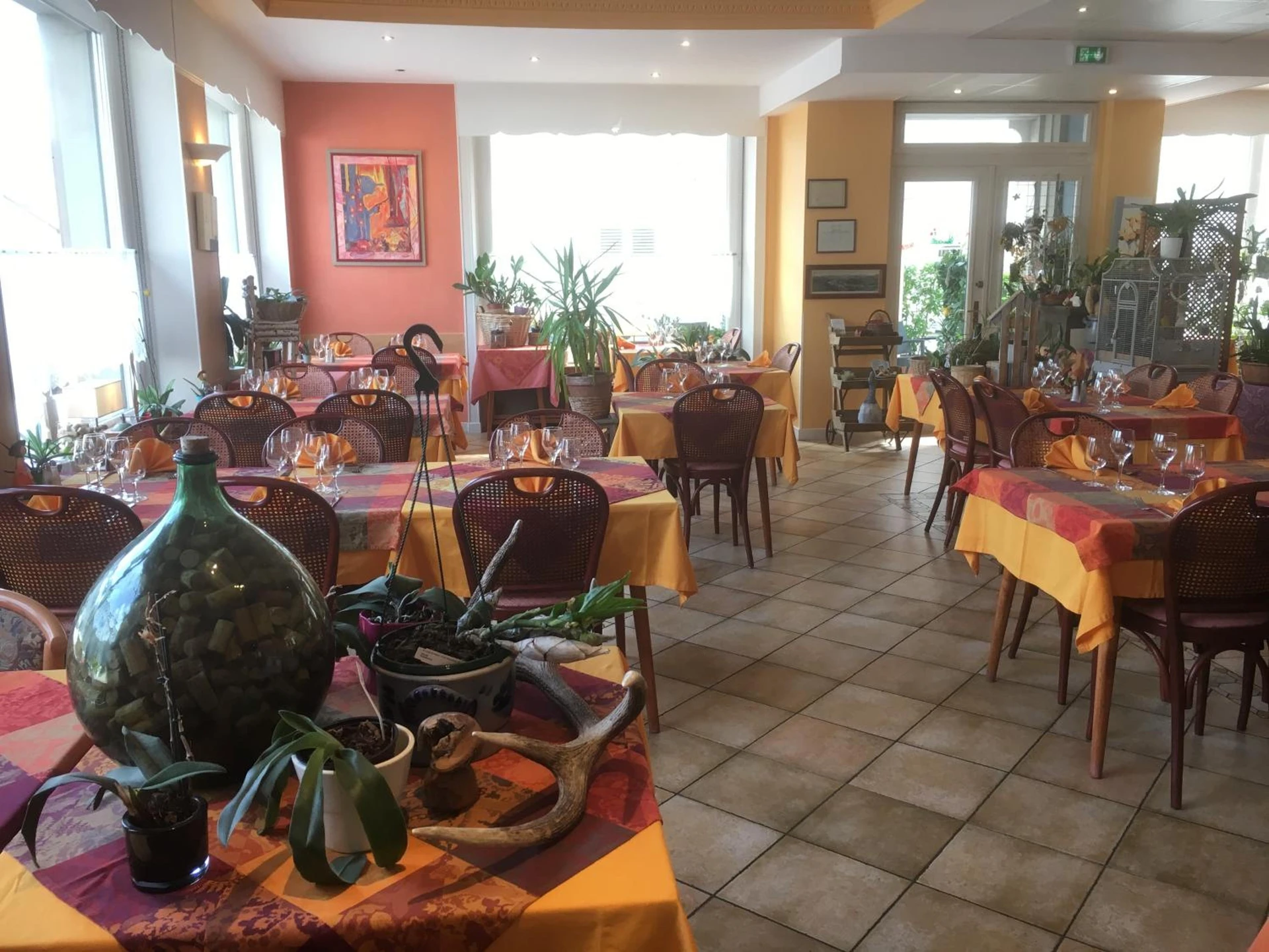 Ambiance de travail pour séminaire d'entreprise à Logis Hôtel - Restaurant Aux Bruyères - Orbey