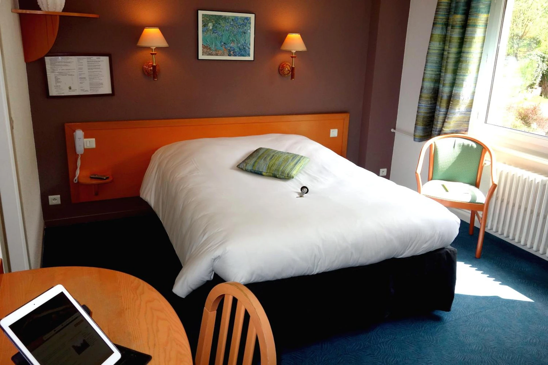Chambre disponible pour un séminaire d'entreprise à Logis Hôtel - Restaurant Aux Bruyères - Orbey