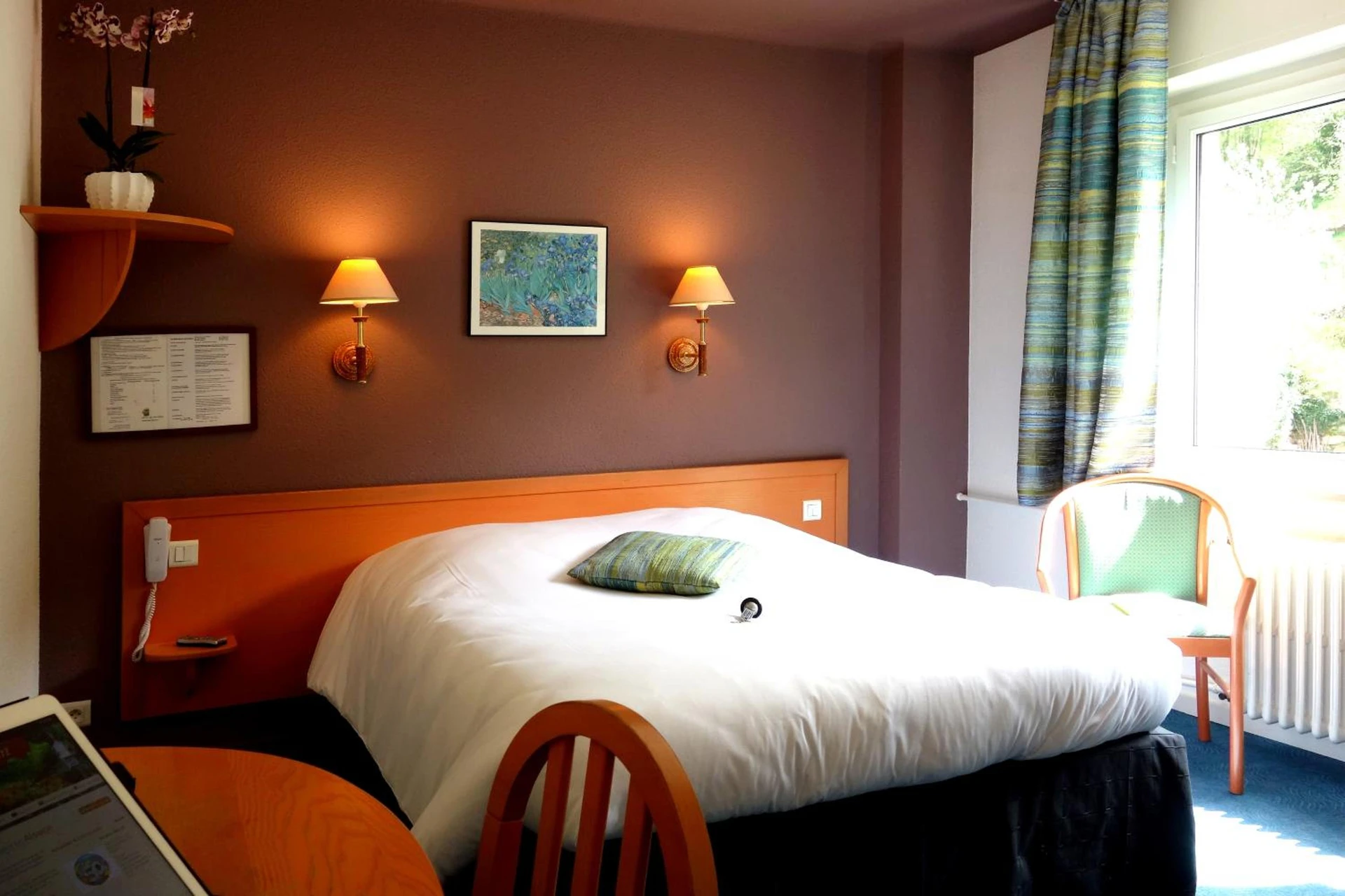 Chambre disponible pour un séminaire d'entreprise à Logis Hôtel - Restaurant Aux Bruyères - Orbey