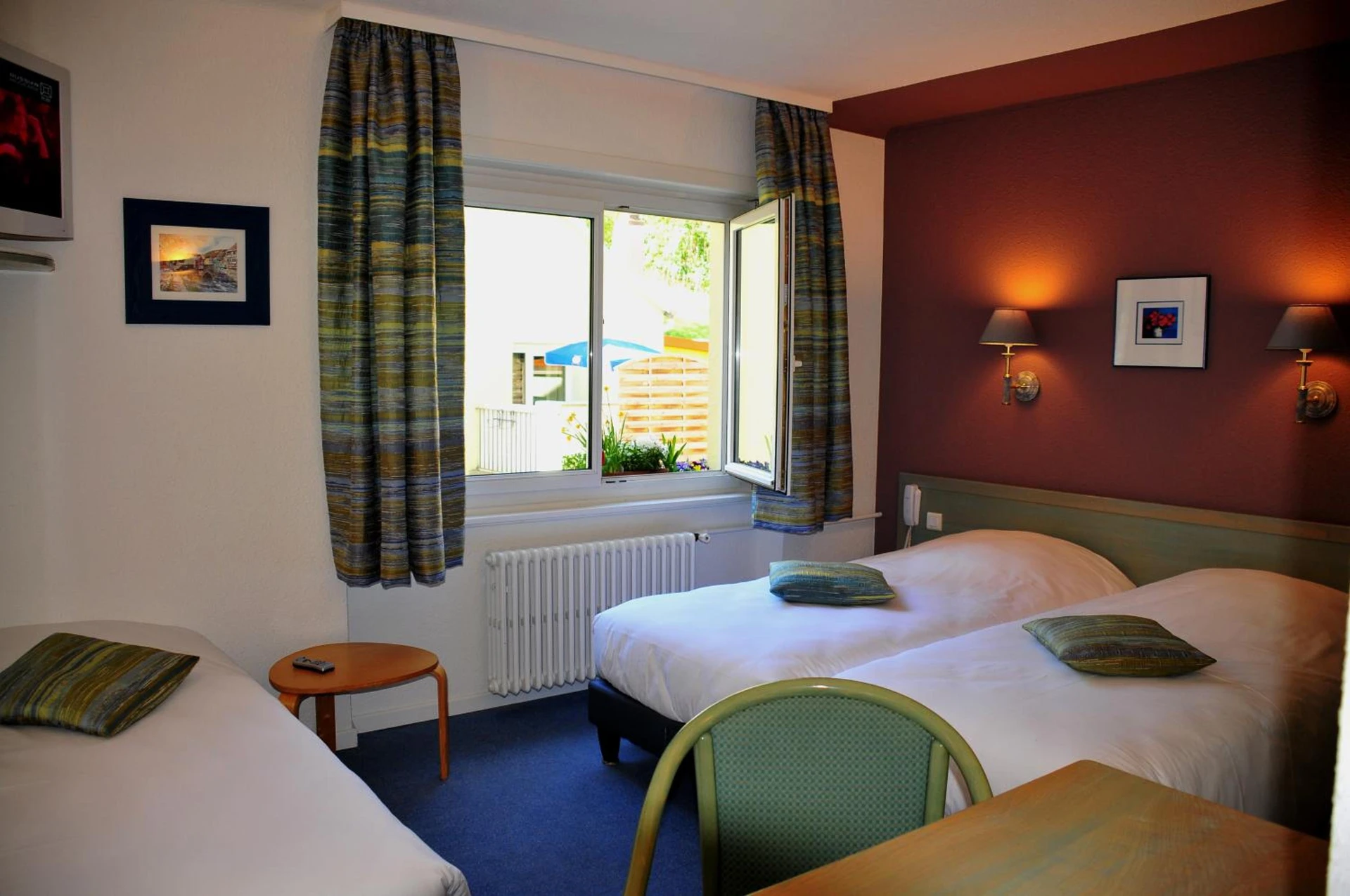 Magnifique chambre pour un séminaire d'entreprise à Logis Hôtel - Restaurant Aux Bruyères - Orbey