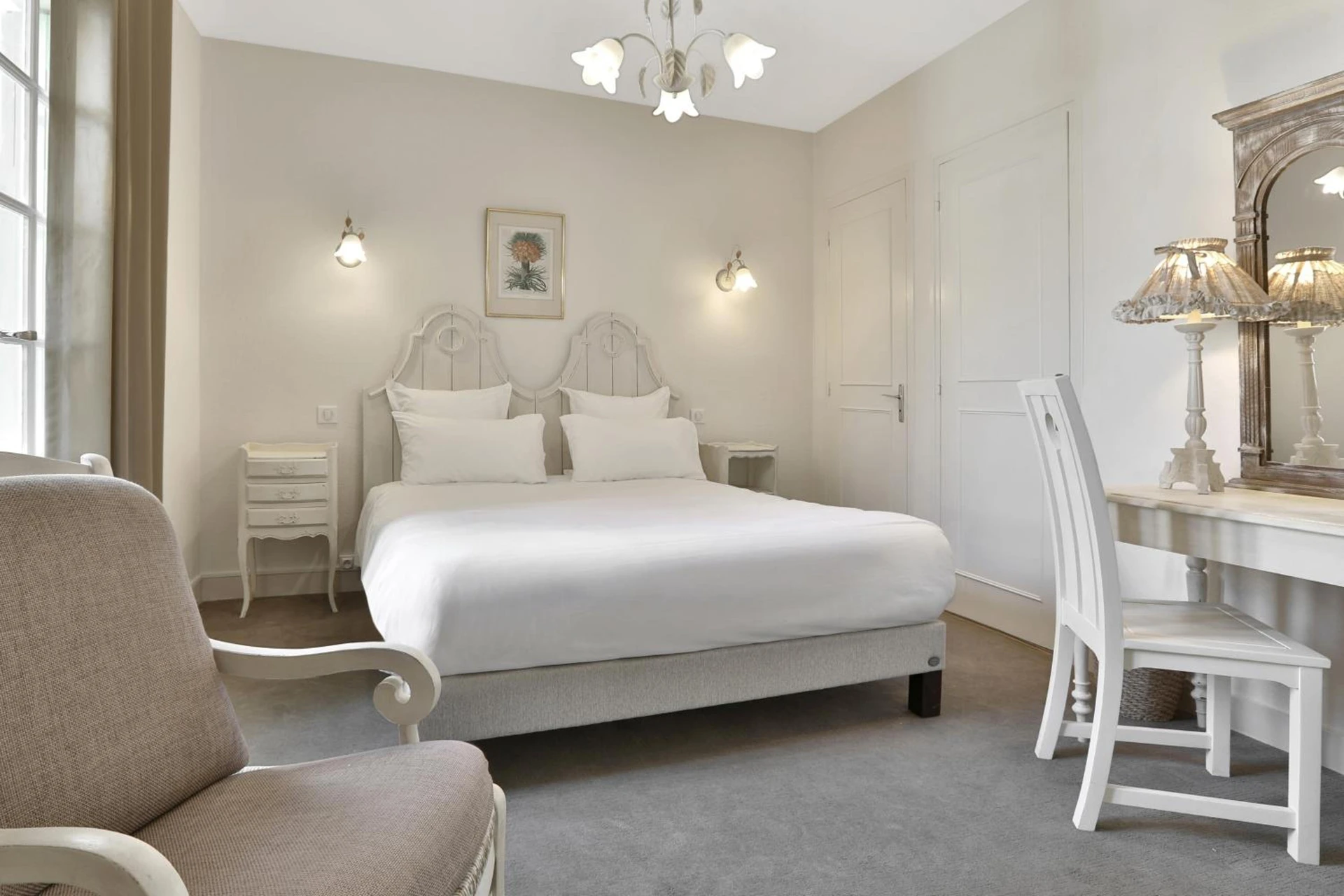 Chambre disponible pour un séminaire d'entreprise à Hotel Restaurant Charbonnel - Brantôme