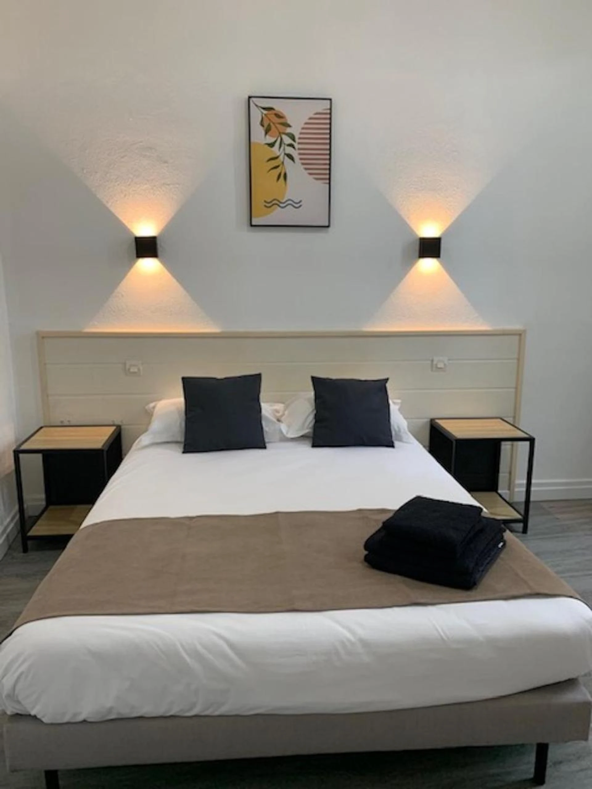 Magnifique chambre pour un séminaire d'entreprise à Hôtel Restaurant de l'Union - Mirambeau