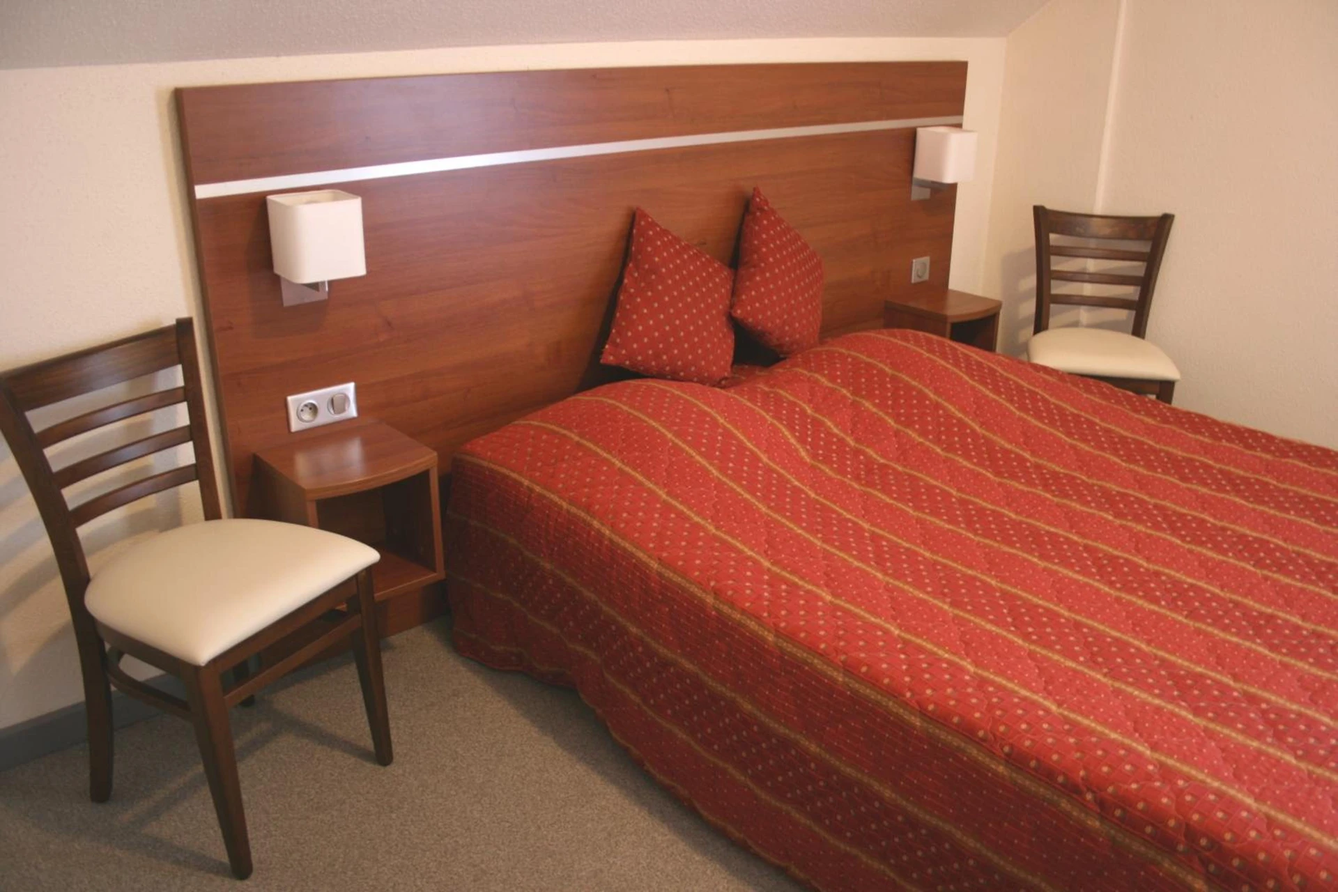 Magnifique chambre pour un séminaire d'entreprise à Logis Hotel-Restaurant De La Poste - Urmatt