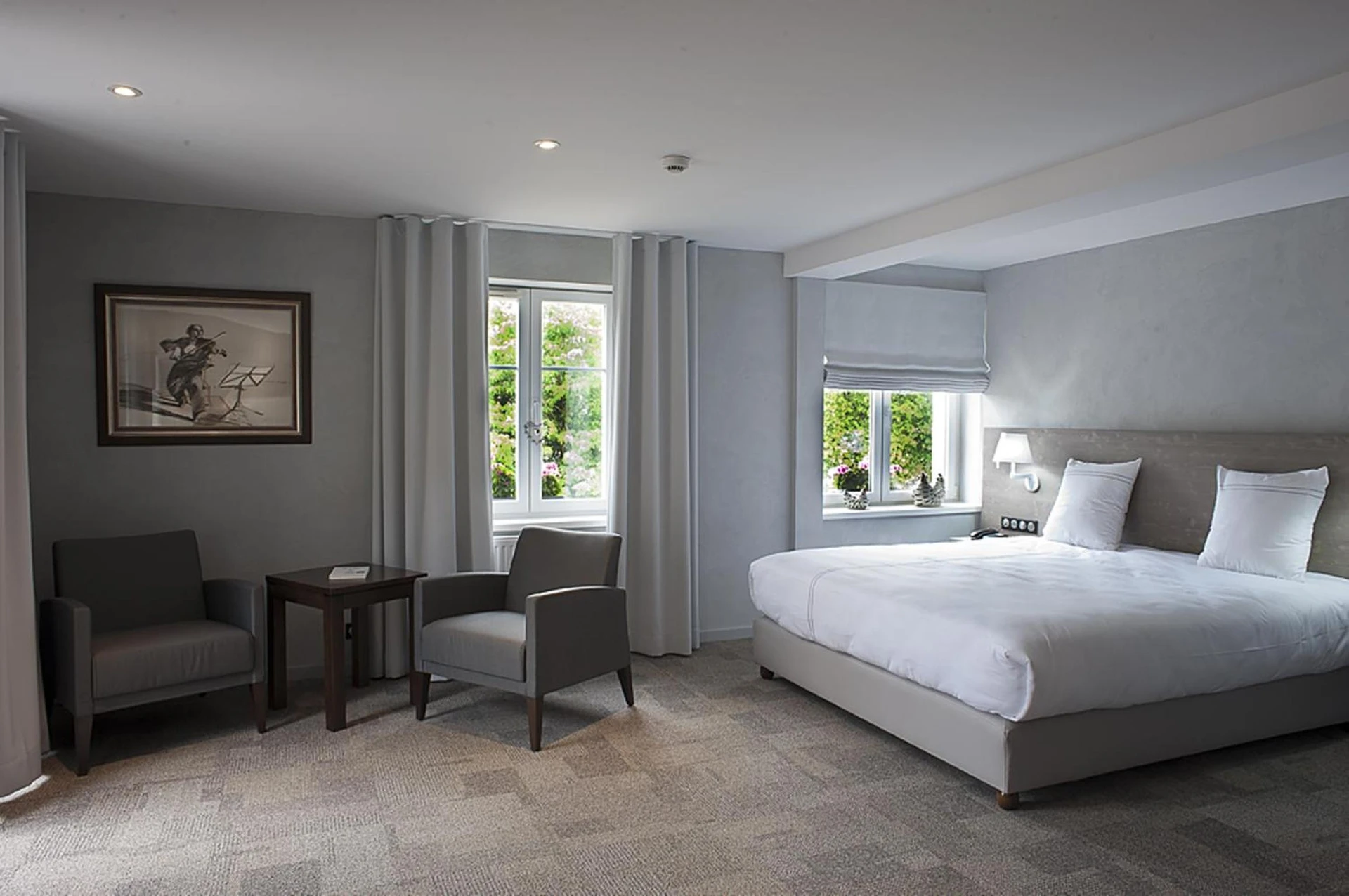 Magnifique chambre pour un séminaire d'entreprise à Maison Jenny Hotel Restaurant & Spa - Hagenthal-le-Bas