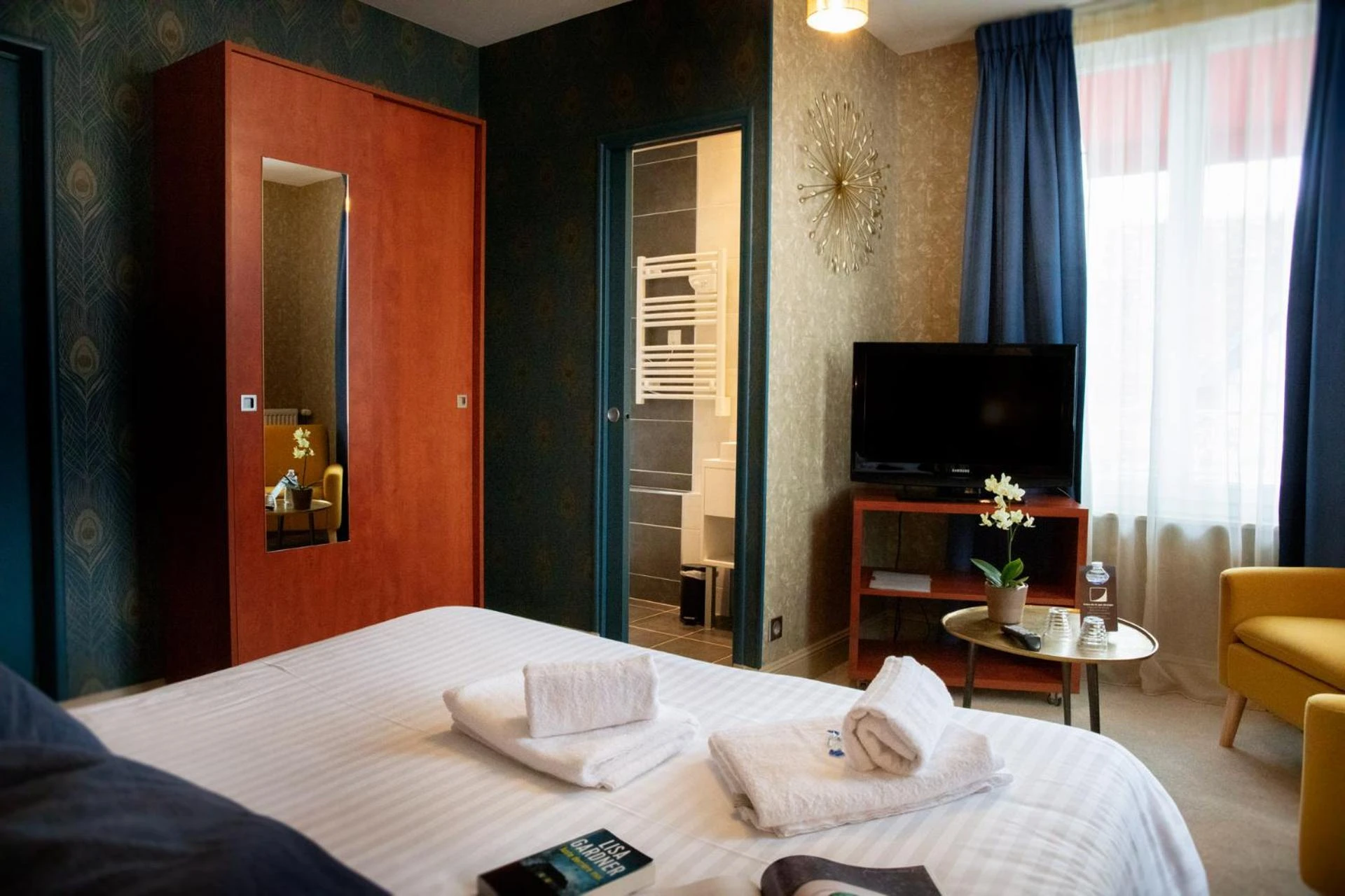 Chambre disponible pour un séminaire d'entreprise à Logis Hôtel Restaurant La Breche - Amboise