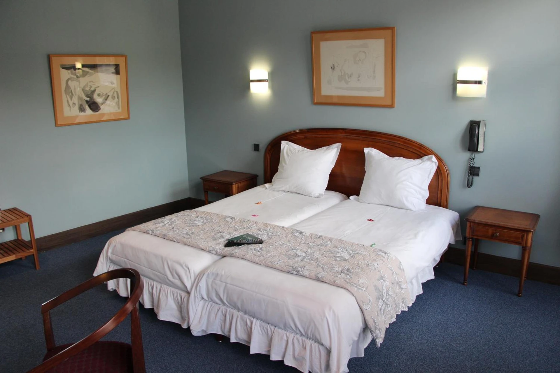 Chambre disponible pour un séminaire d'entreprise à Hôtel Restaurant La Cigogne - Munster