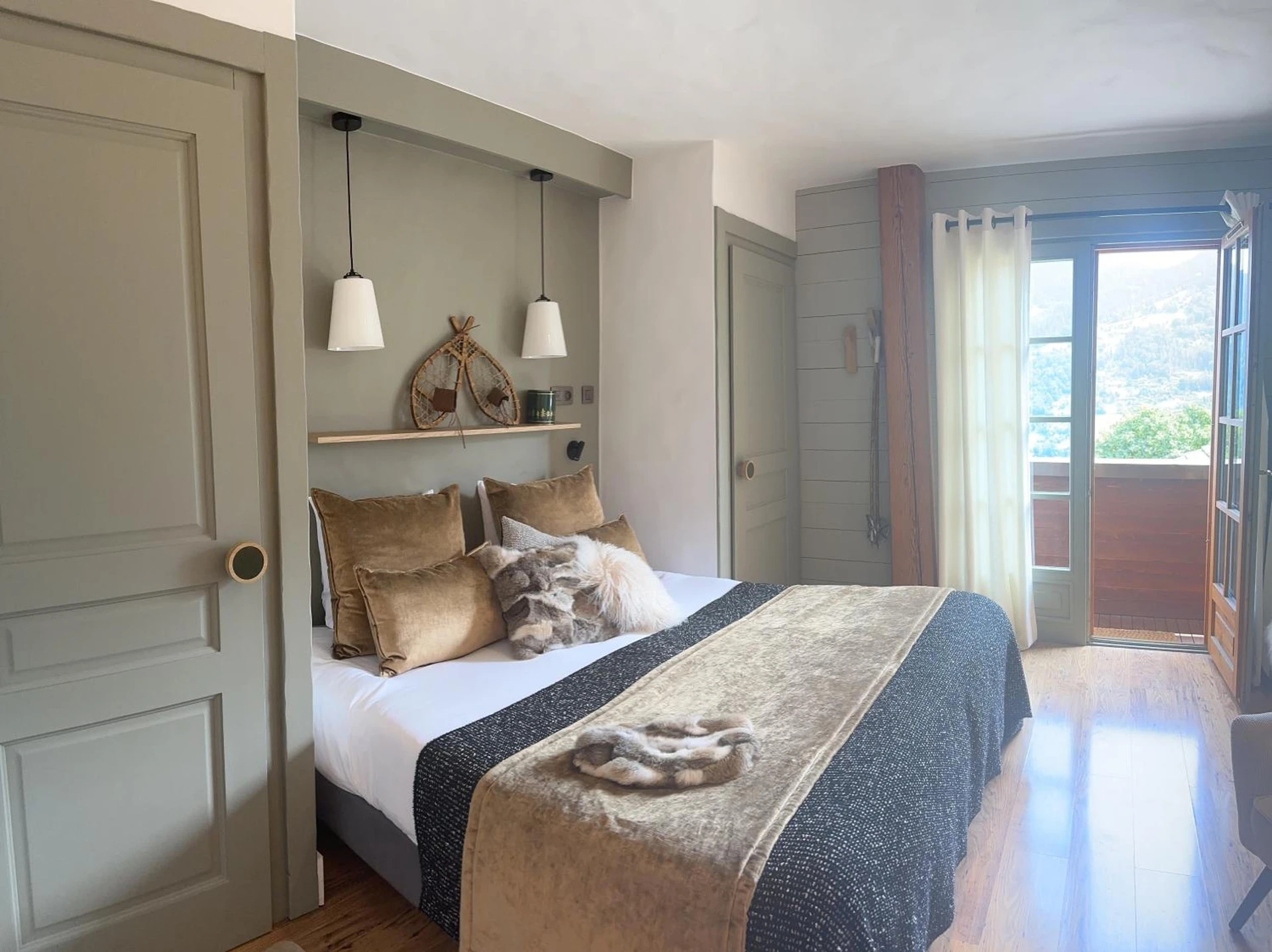 Chambre disponible pour un séminaire d'entreprise à Hôtel Restaurant La Ferme de Cupelin - Saint-Gervais-les-Bains