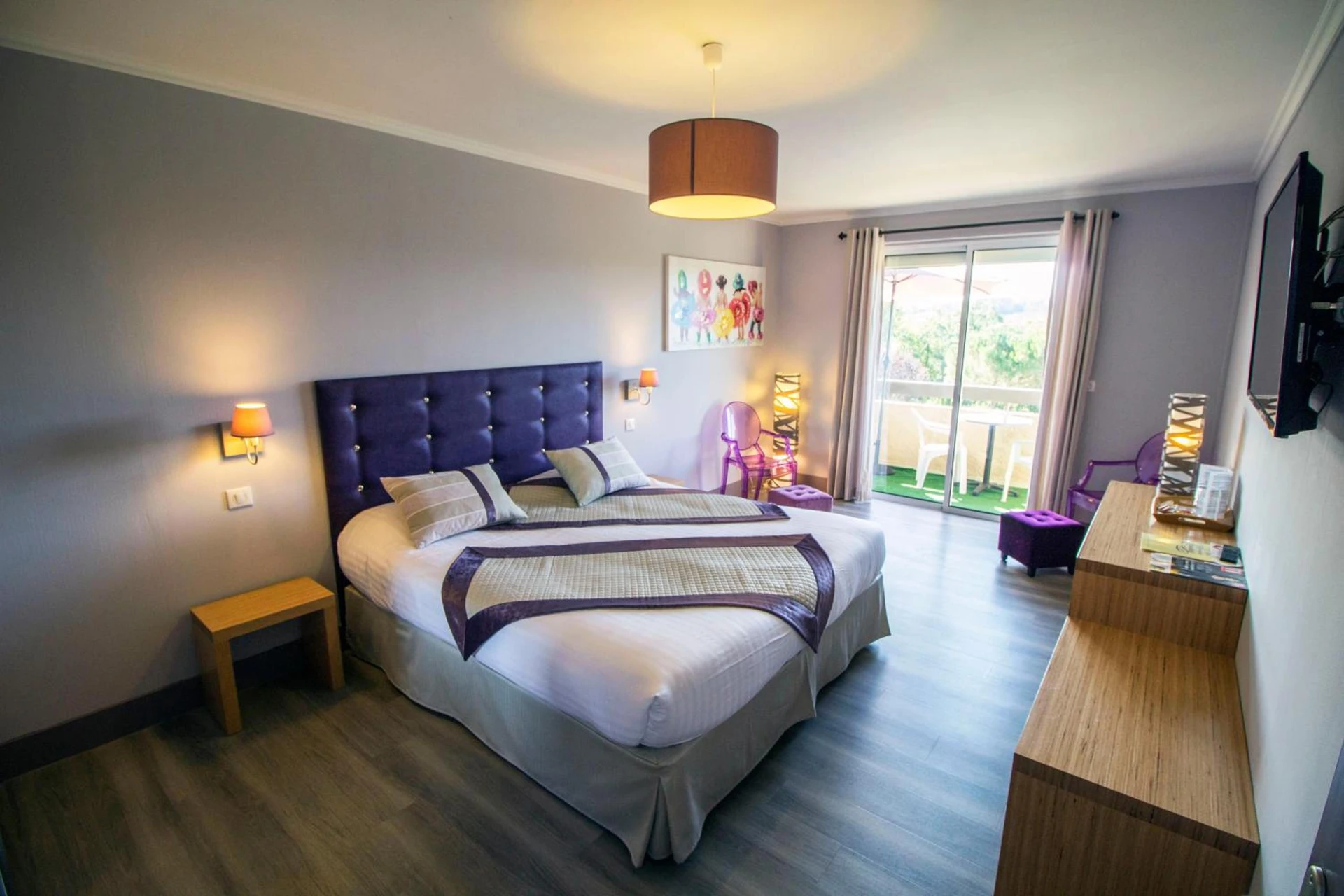 Chambre disponible pour un séminaire d'entreprise à Hotel Restaurant Laborderie - Tamniès