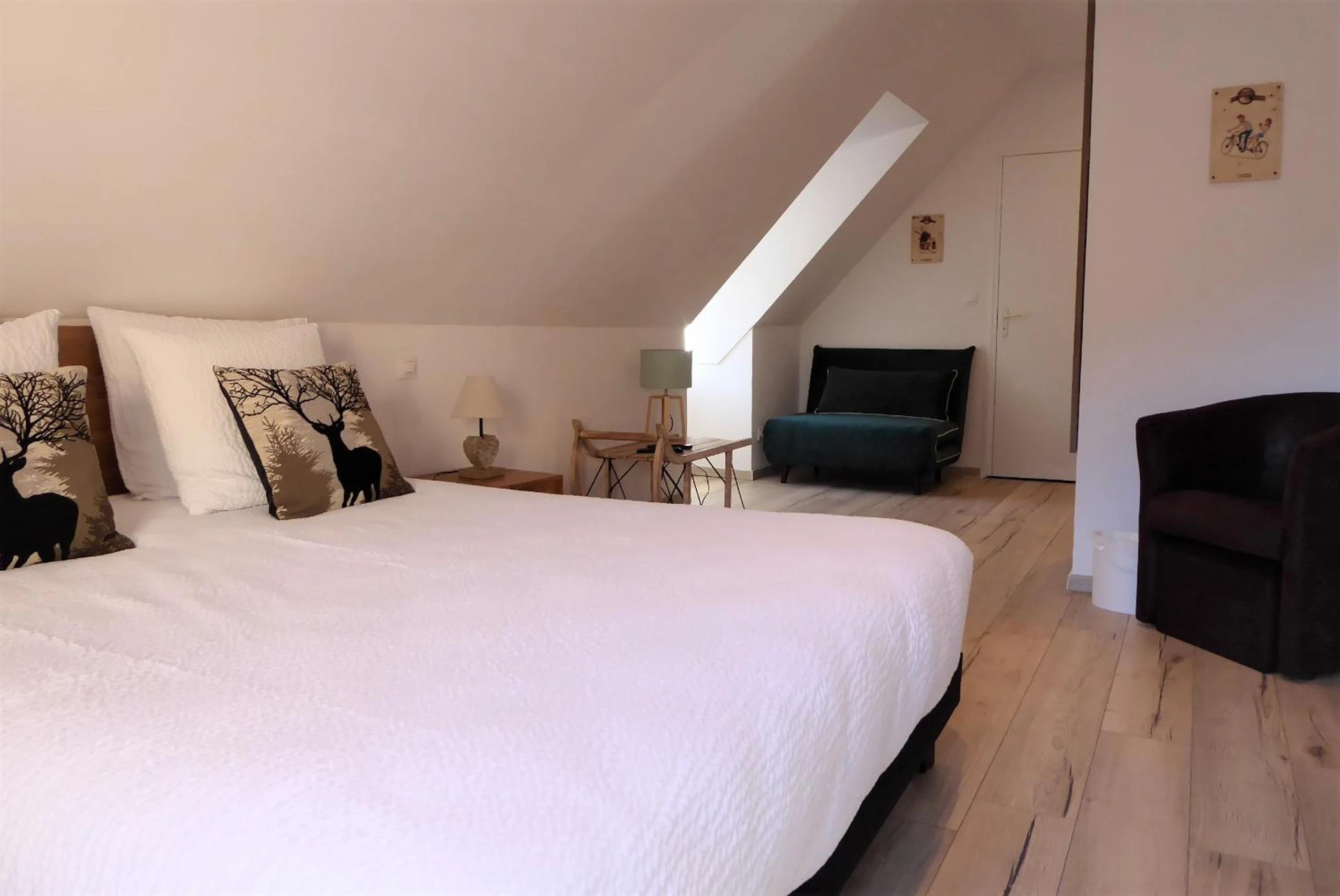 Chambre disponible pour un séminaire d'entreprise à Hôtel Restaurant Le Martagon - Villars-Colmars