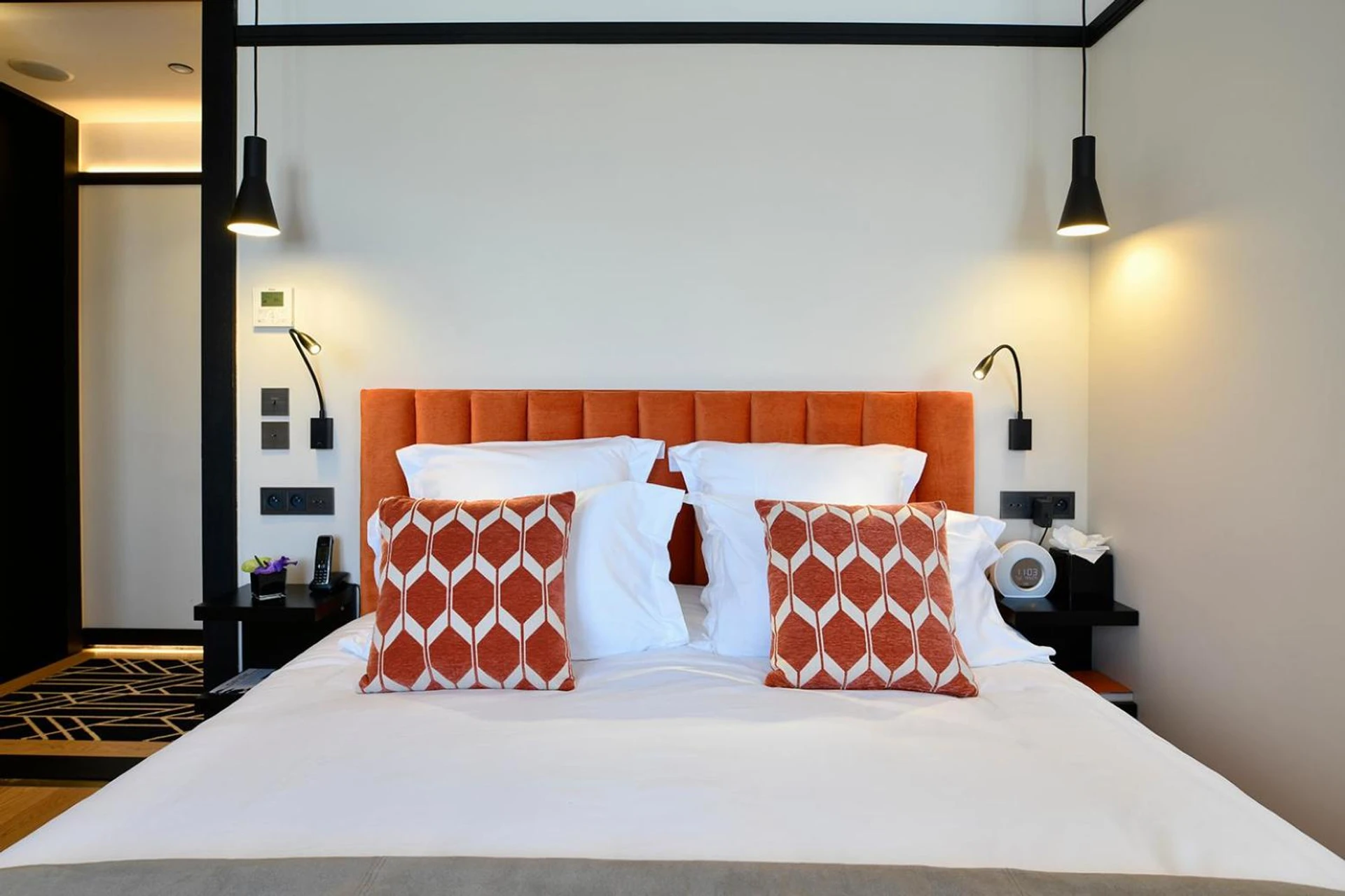 Chambre disponible pour un séminaire d'entreprise à Hôtel Restaurant le Touring - Teritoria - Saint-Raphaël