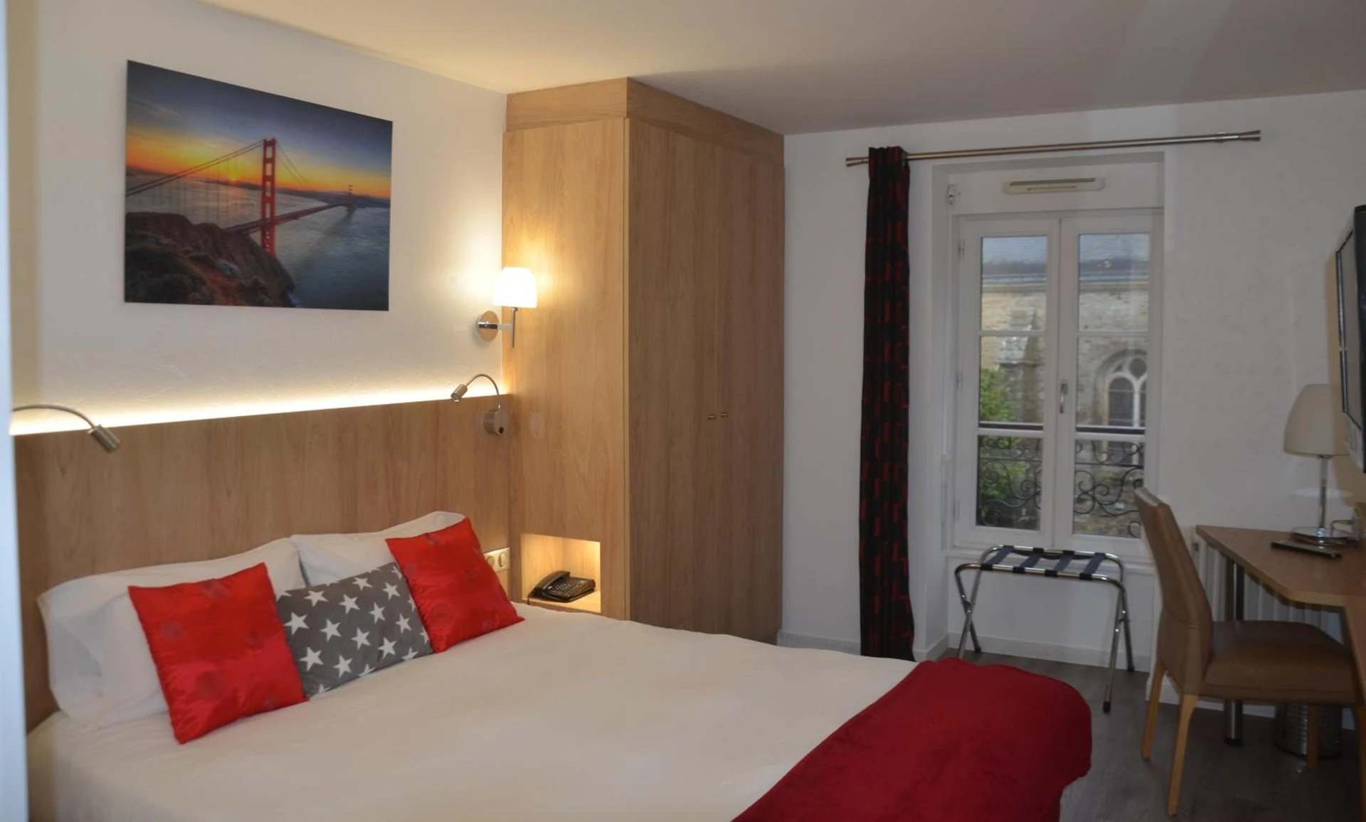 Chambre disponible pour un séminaire d'entreprise à Hotel Restaurant Lesage - Sarzeau