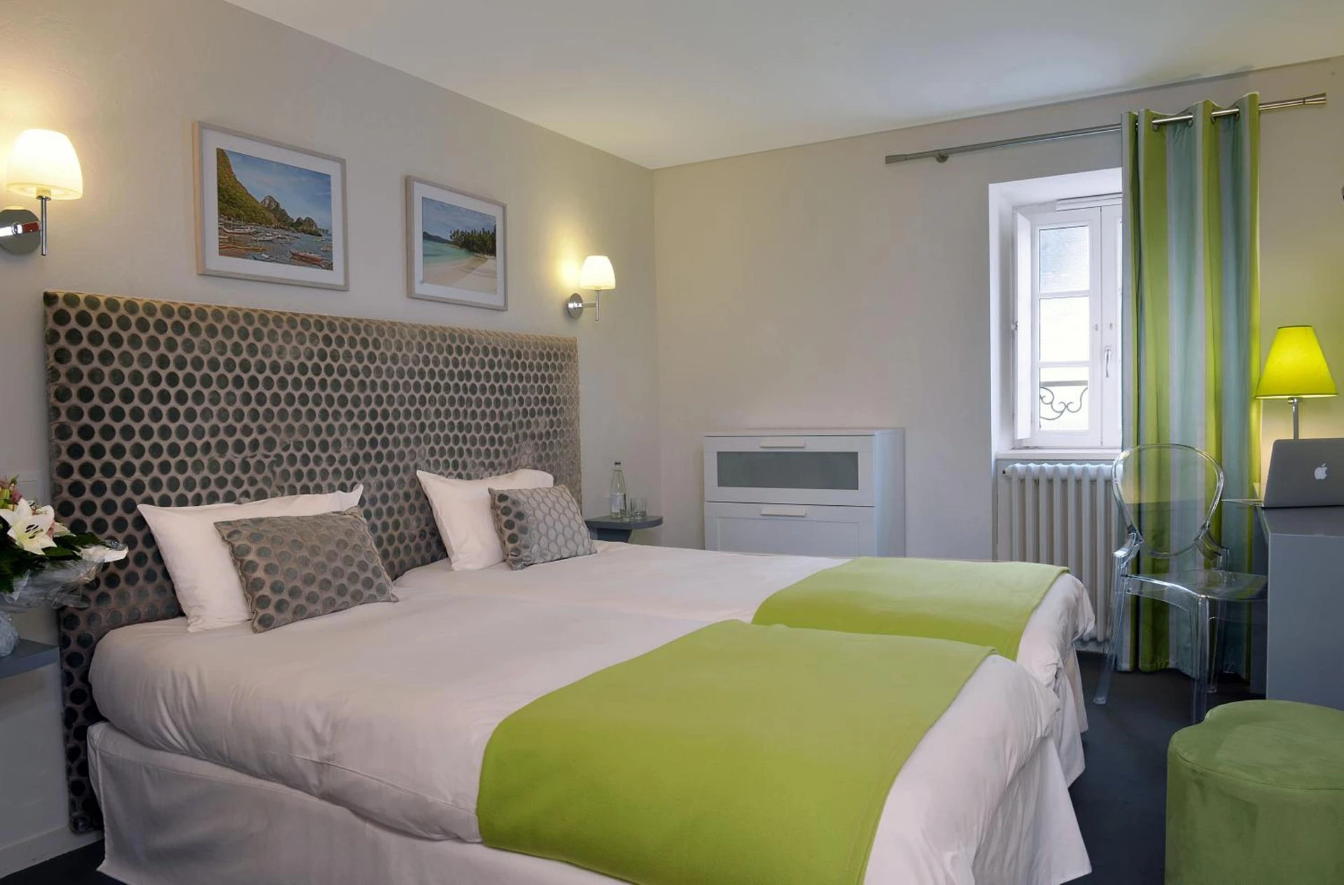 Magnifique chambre pour un séminaire d'entreprise à Hotel Restaurant Lesage - Sarzeau