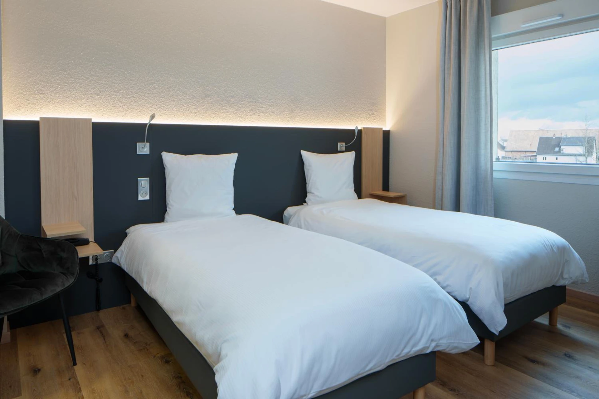 Chambre disponible pour un séminaire d'entreprise à Logis Hôtel Restaurant Ritter'Hoft - Morsbronn-les-Bains