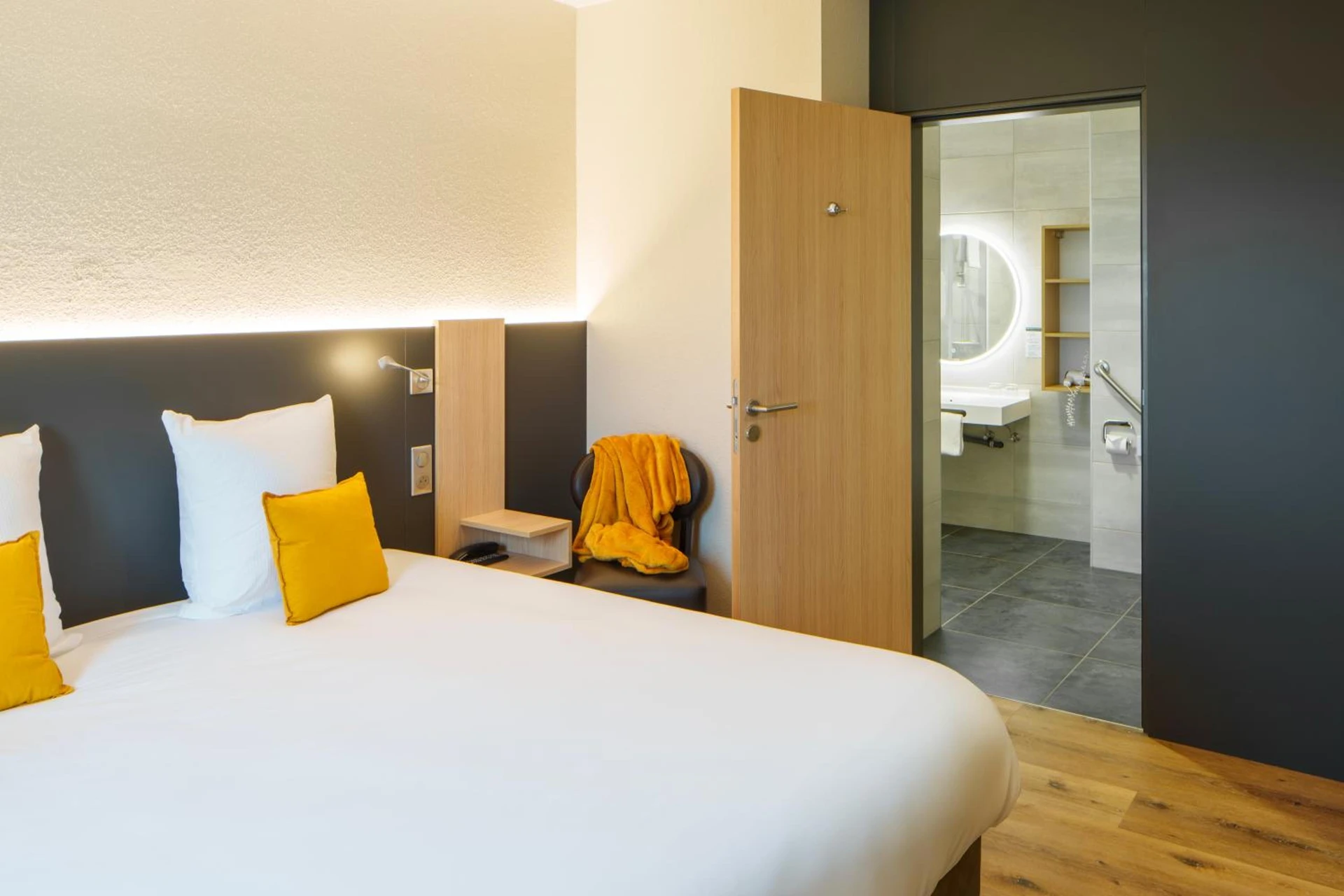 Chambre disponible pour un séminaire d'entreprise à Logis Hôtel Restaurant Ritter'Hoft - Morsbronn-les-Bains
