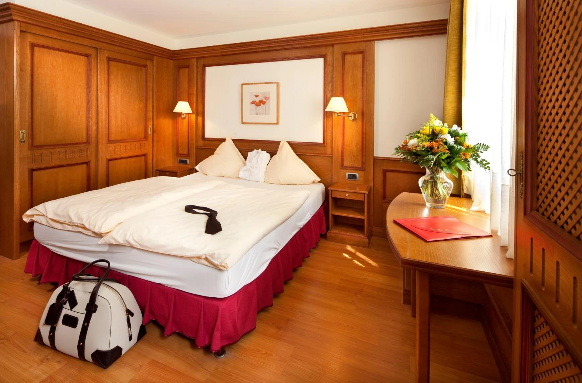 Chambre disponible pour un séminaire d'entreprise à Spa Hôtel Restaurant Au Lion d'Or - La Petite-Pierre