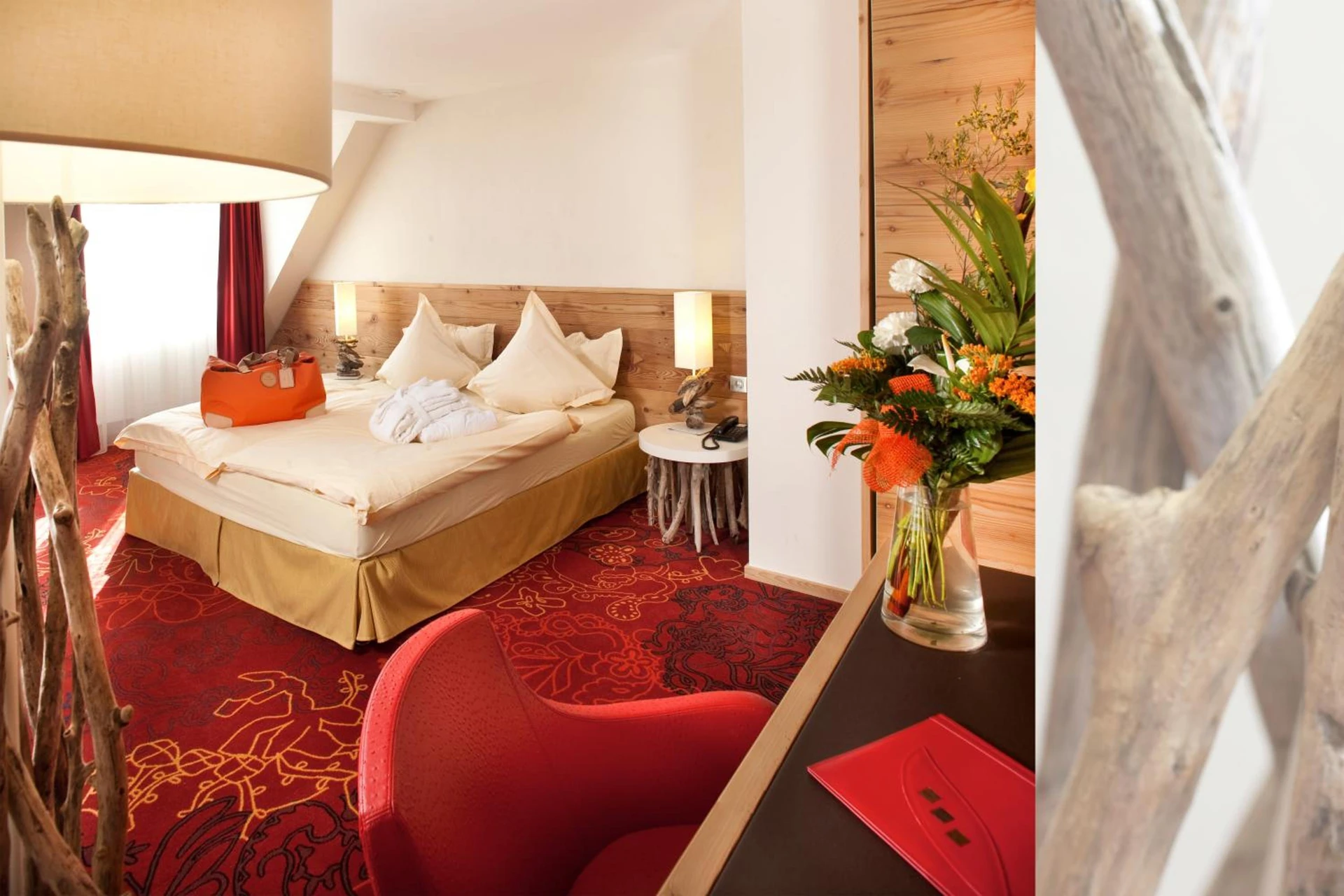 Chambre disponible pour un séminaire d'entreprise à Spa Hôtel Restaurant Au Lion d'Or - La Petite-Pierre