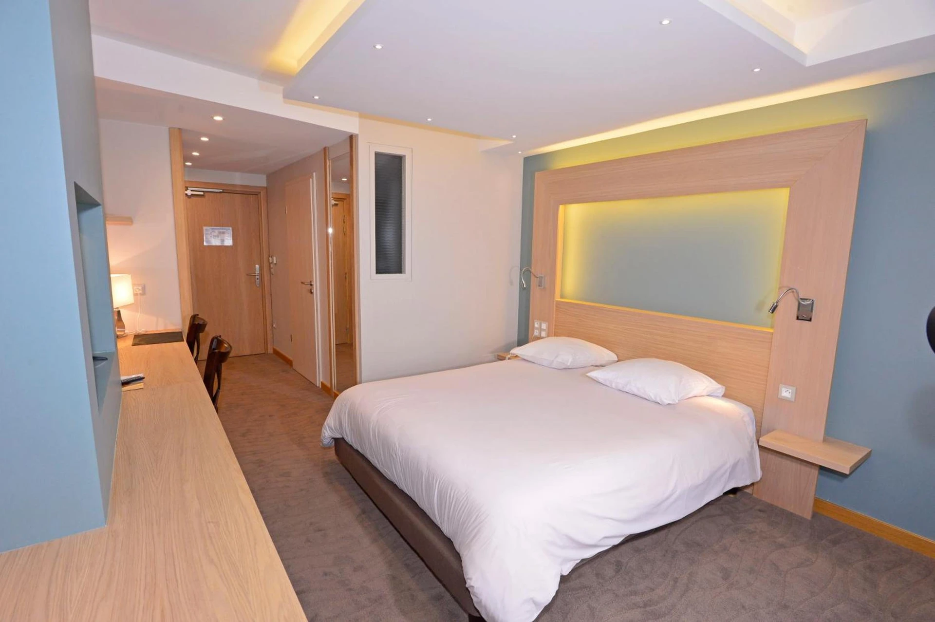 Chambre disponible pour un séminaire d'entreprise à Au Soleil, Hôtel Restaurant & Spa - Valff