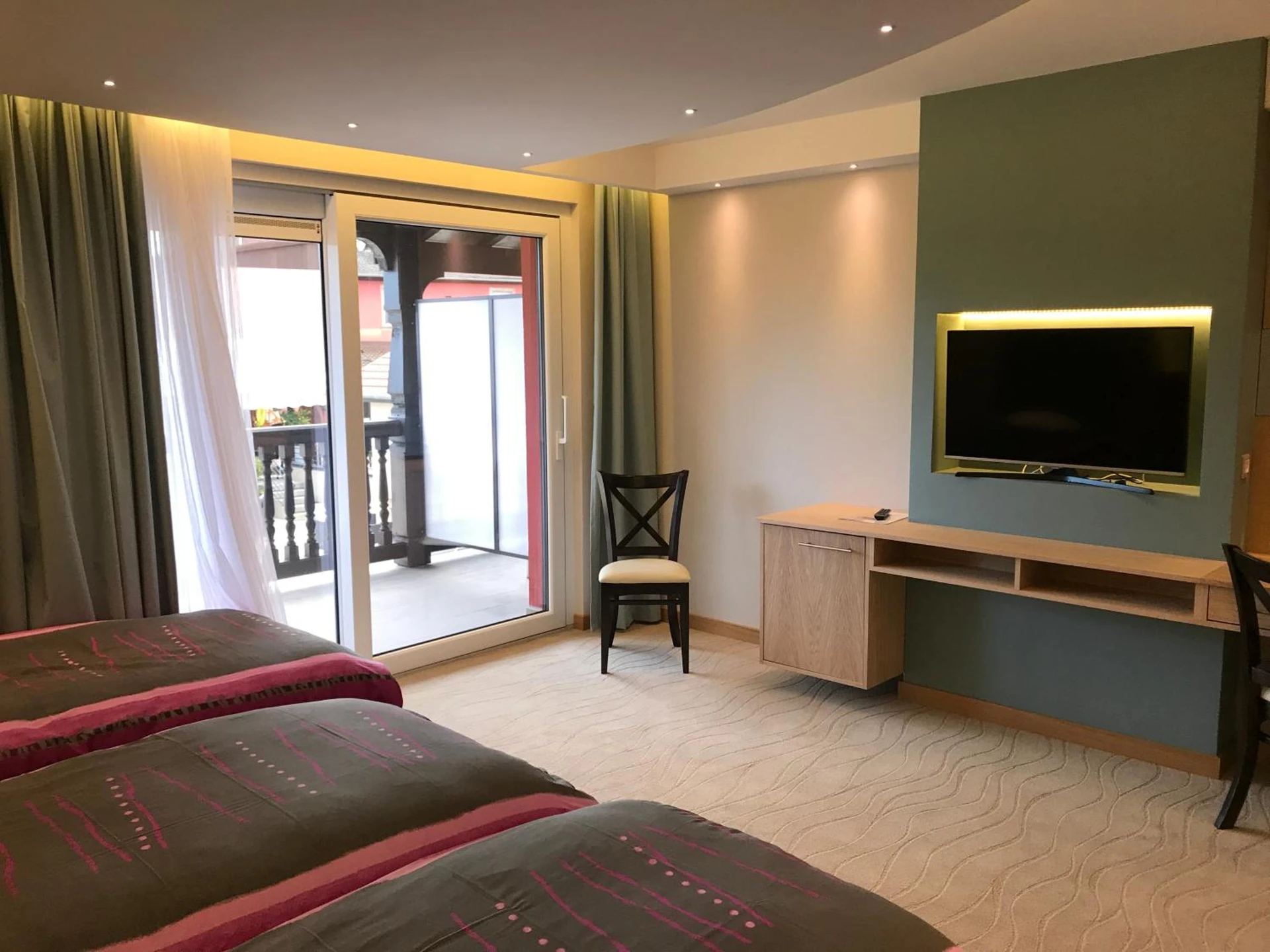 Chambre disponible pour un séminaire d'entreprise à Au Soleil, Hôtel Restaurant & Spa - Valff