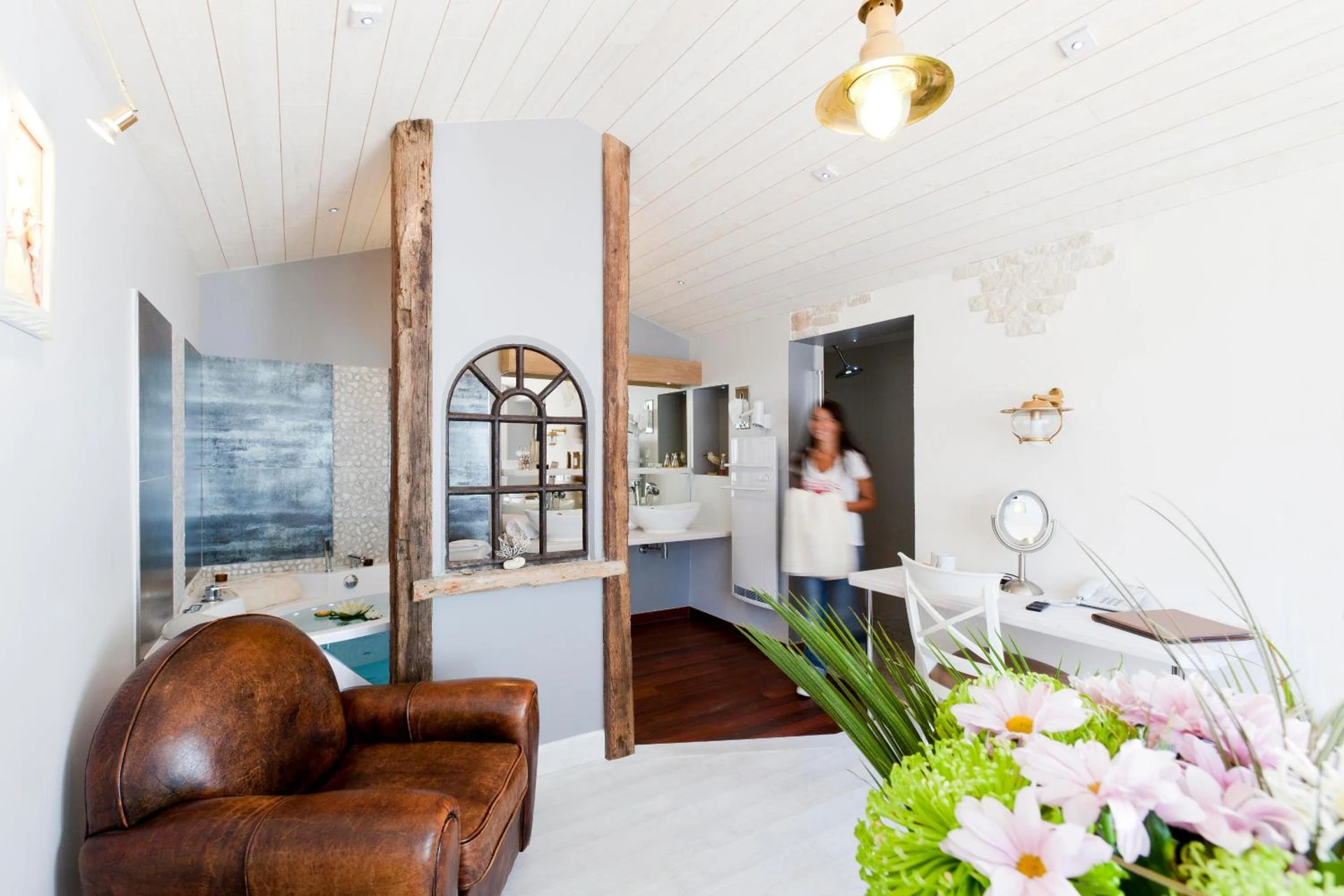 Chambre disponible pour un séminaire d'entreprise à Hôtel Restaurant & Spa Plaisir - Le Bois-Plage-en-Ré