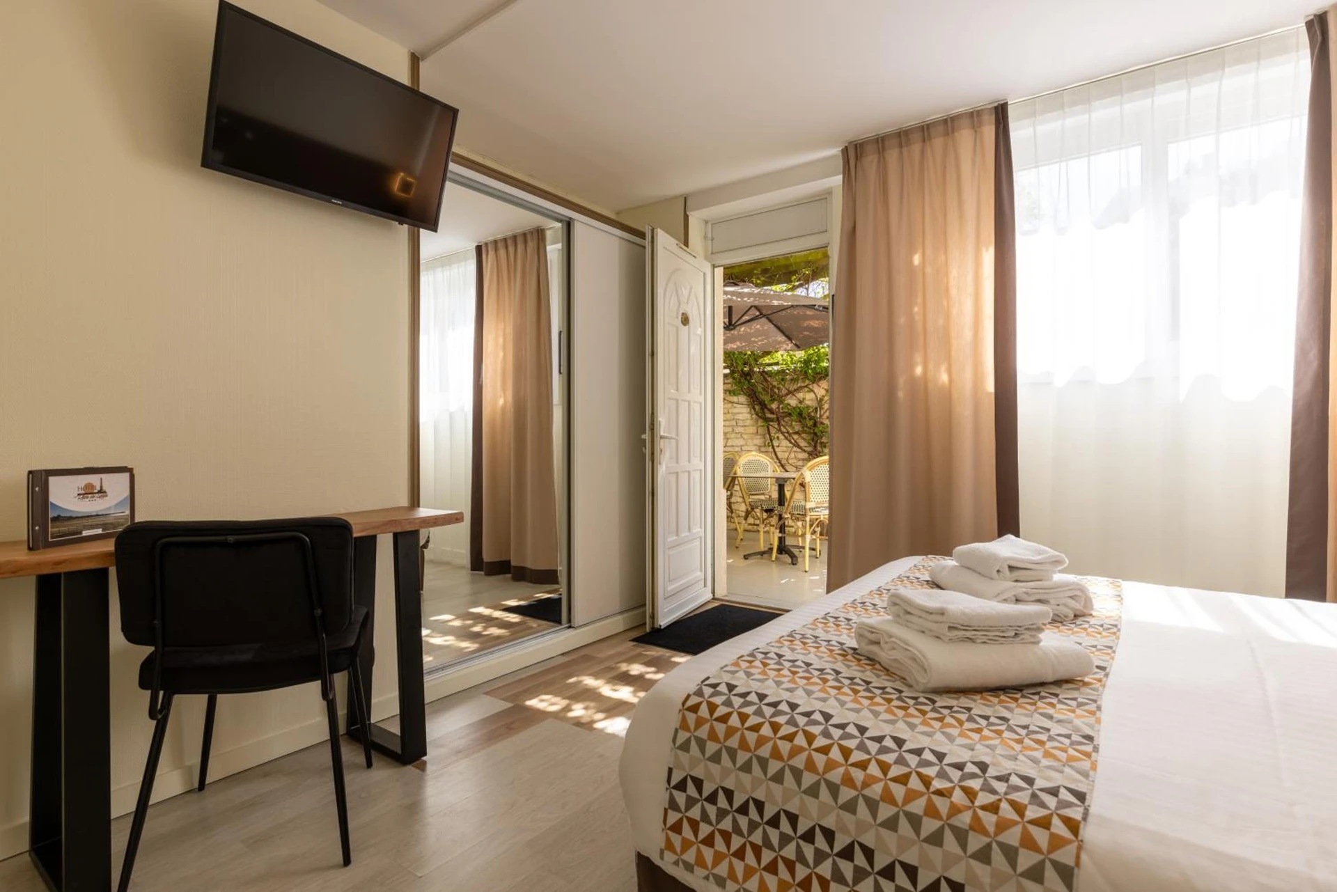 Chambre disponible pour un séminaire d'entreprise à Logis Hôtel Rêve de Sable - Royan