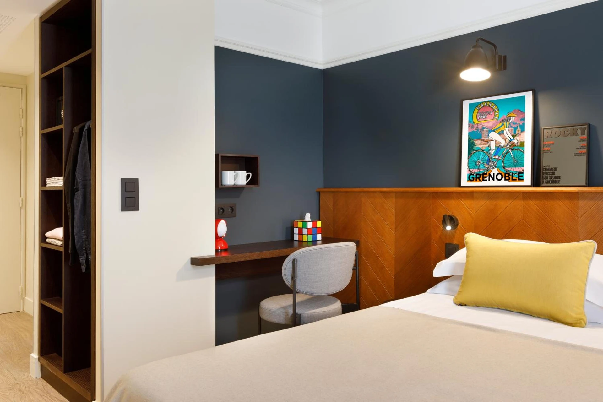 Magnifique chambre pour un séminaire d'entreprise à RockyPop Grenoble Hotel - Grenoble