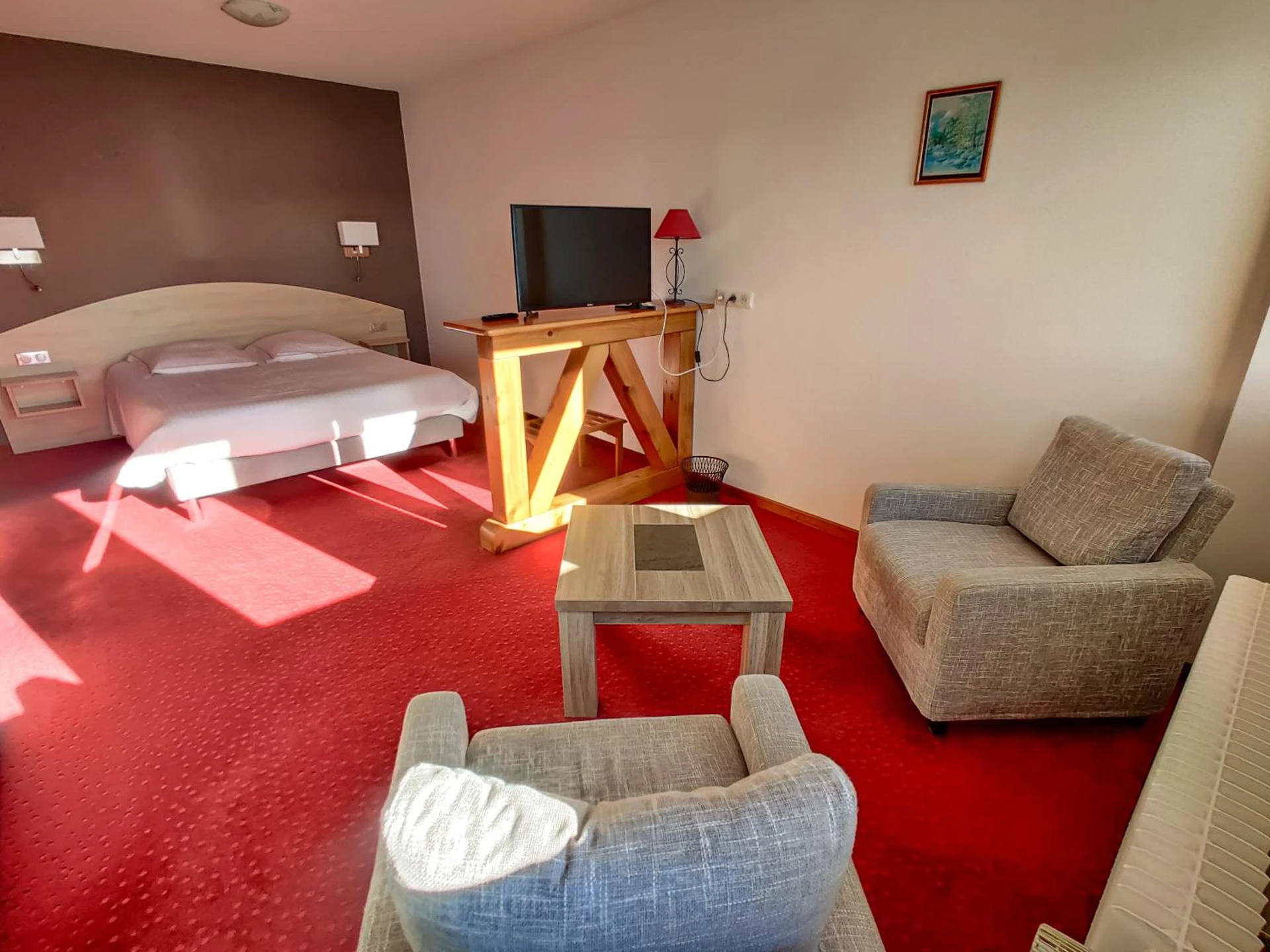 Chambre disponible pour un séminaire d'entreprise à Hôtel Restaurant Roess - Hohrod