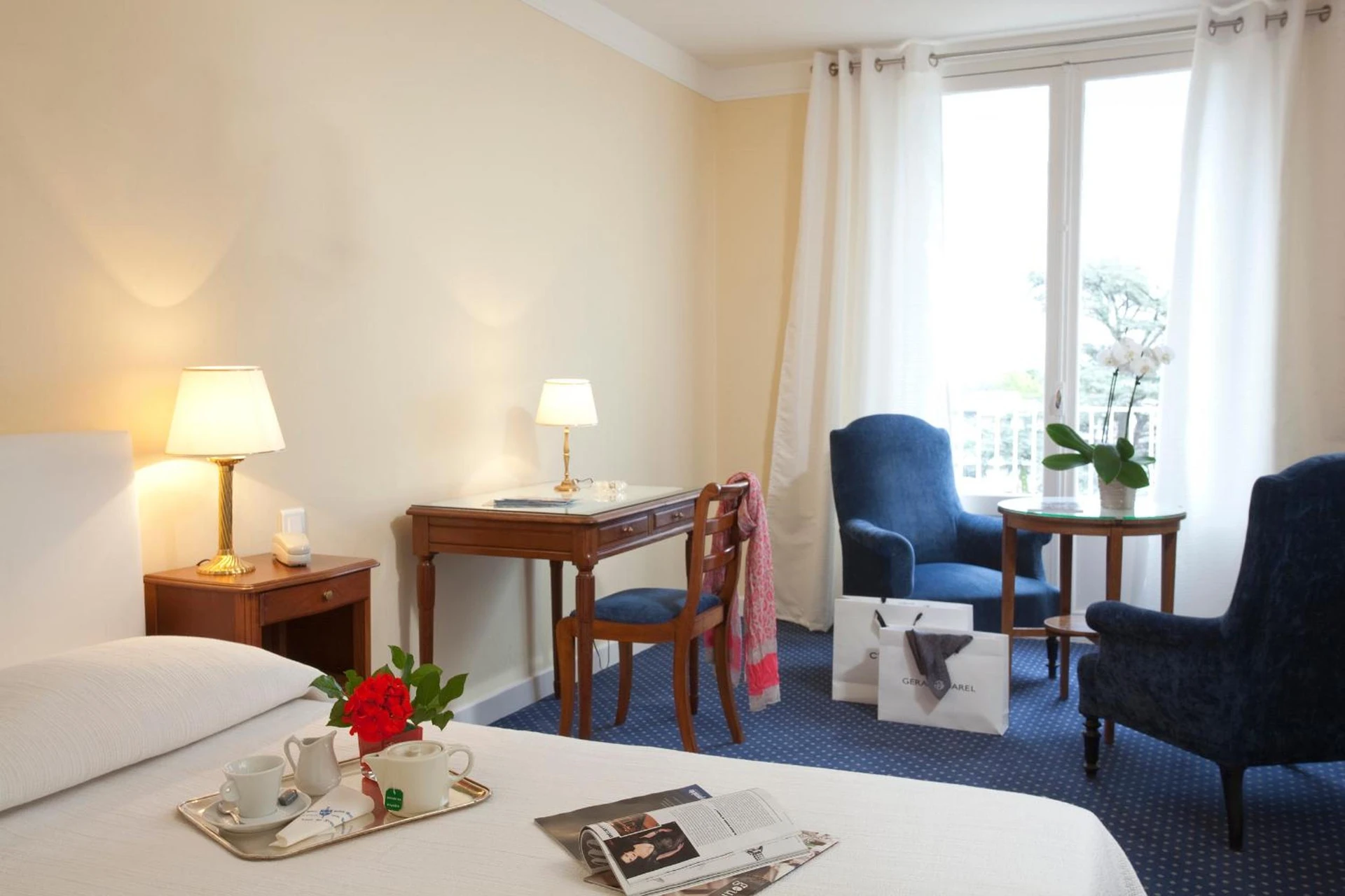 Chambre disponible pour un séminaire d'entreprise à Hotel Royal Saint-Mart - Royat